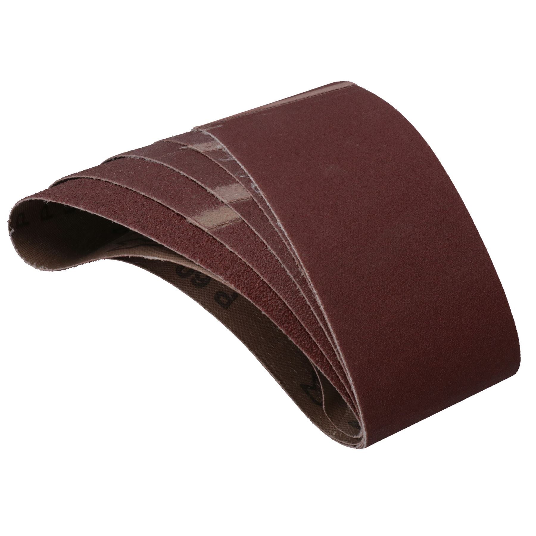 Disques abrasifs pour ponceuse à bande, grain mixte 40, 60, 80, 120, 75 mm x 457 mm