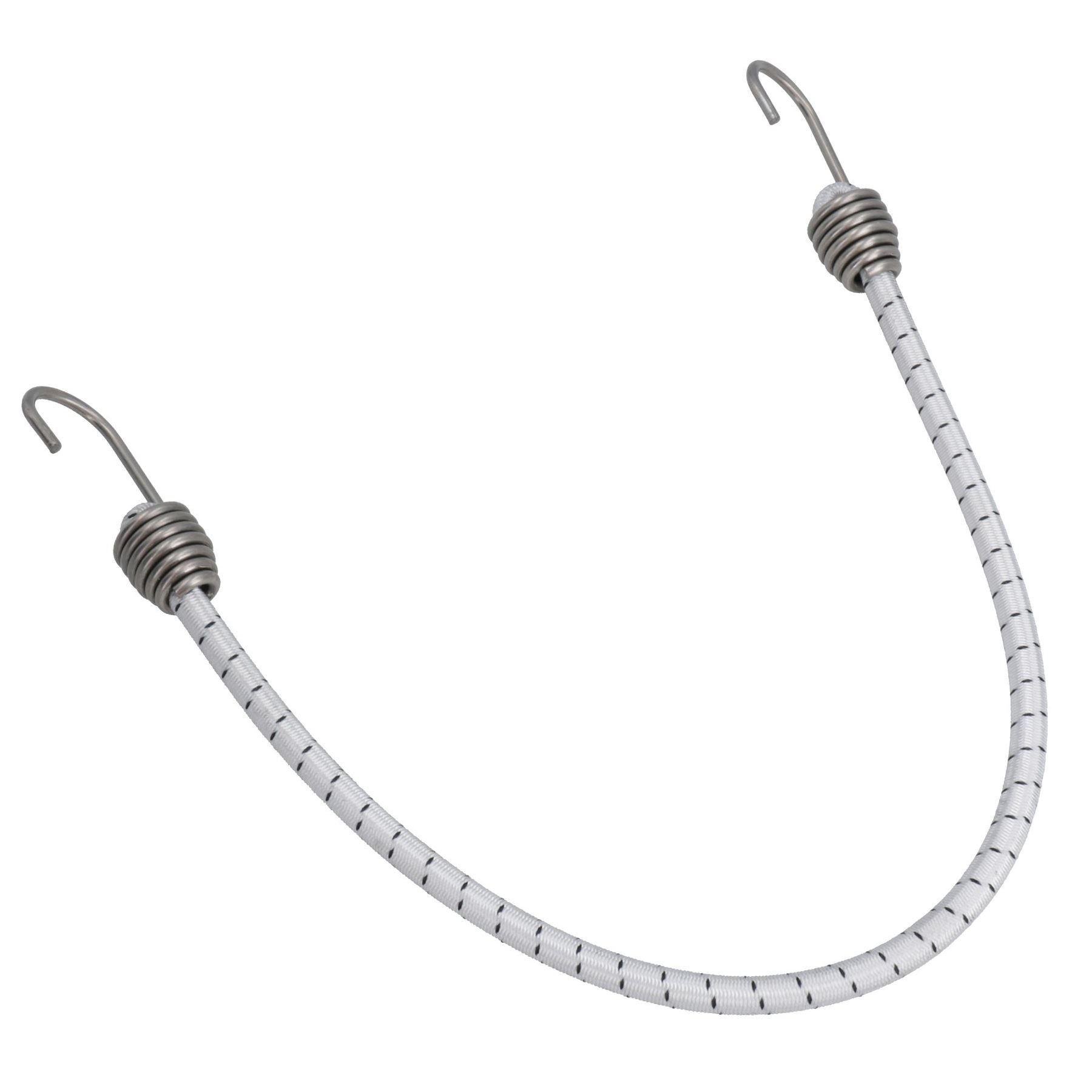 Corde élastique de 20 pouces avec crochets en acier inoxydable Cordons élastiques antichoc pour bateau marin