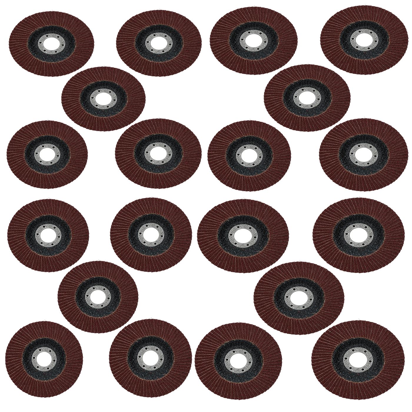40 / 60 / 80 Grit Flap Discs Schleifen Schleifen Für 4-1/2 "Winkelschleifer