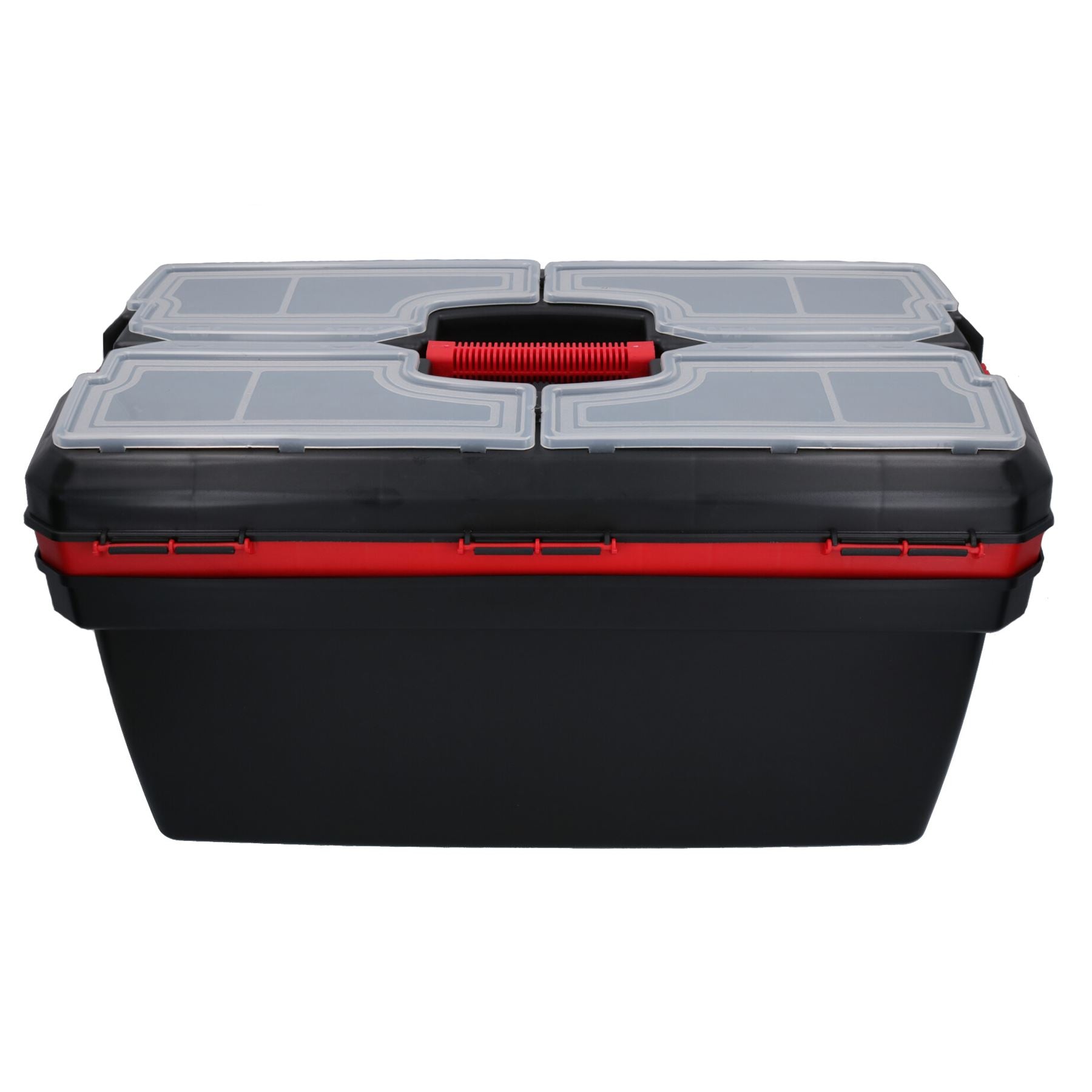 24" großer Maestro Werkzeugkasten Tragetasche Aufbewahrungsbox mit Griff + Fächern
