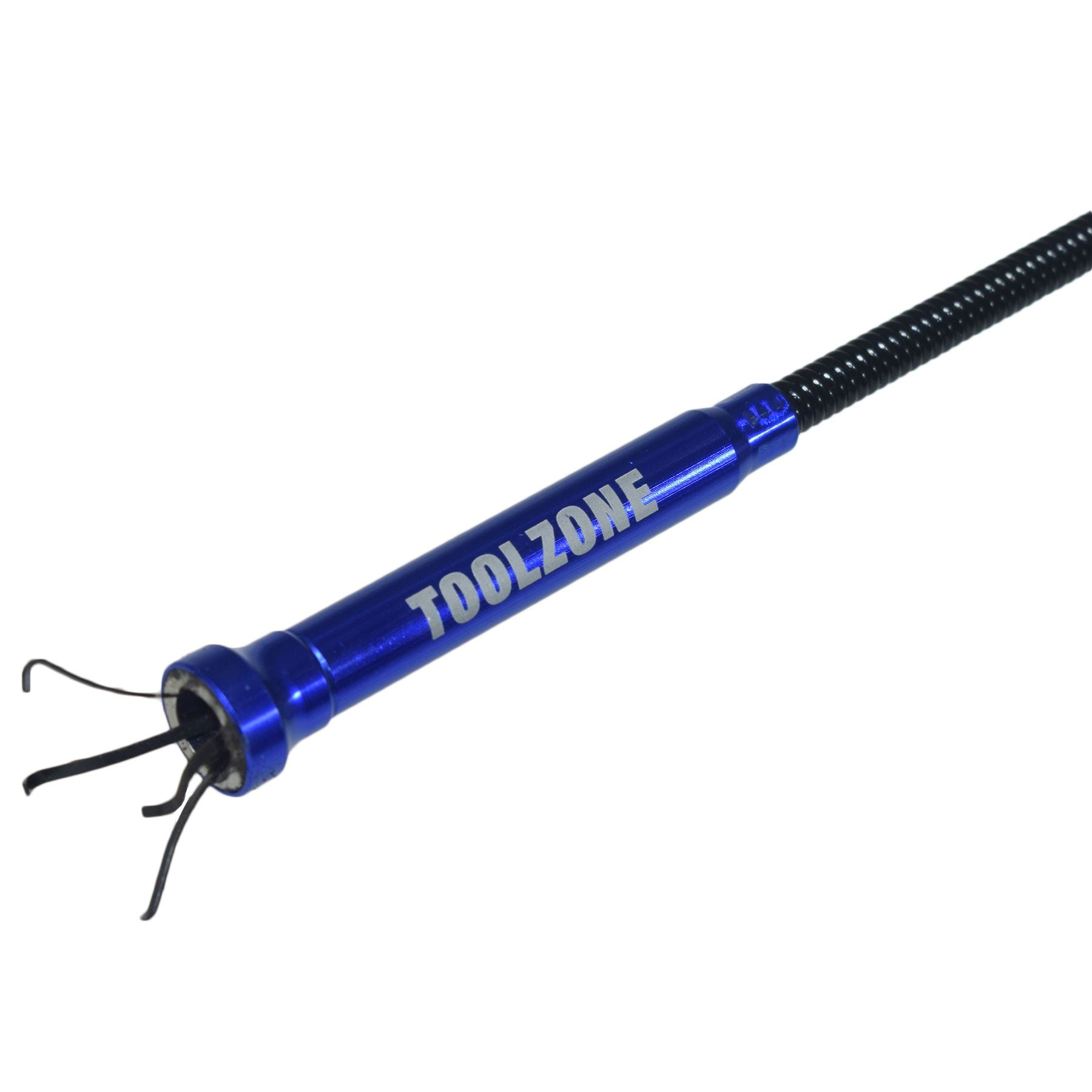 Pick Up Werkzeug Klaue Grabber Lange Reichweite Flexible LED Glühbirne Feder Bendy