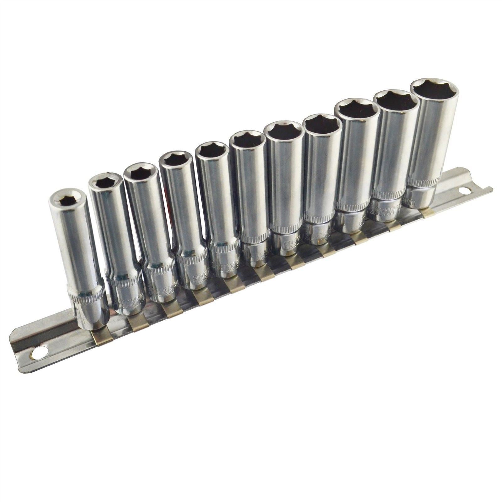 Douilles impériales AF SAE à 6 pans, 1/4" peu profondes et profondes, 5/32" – 1/2", 20 pièces