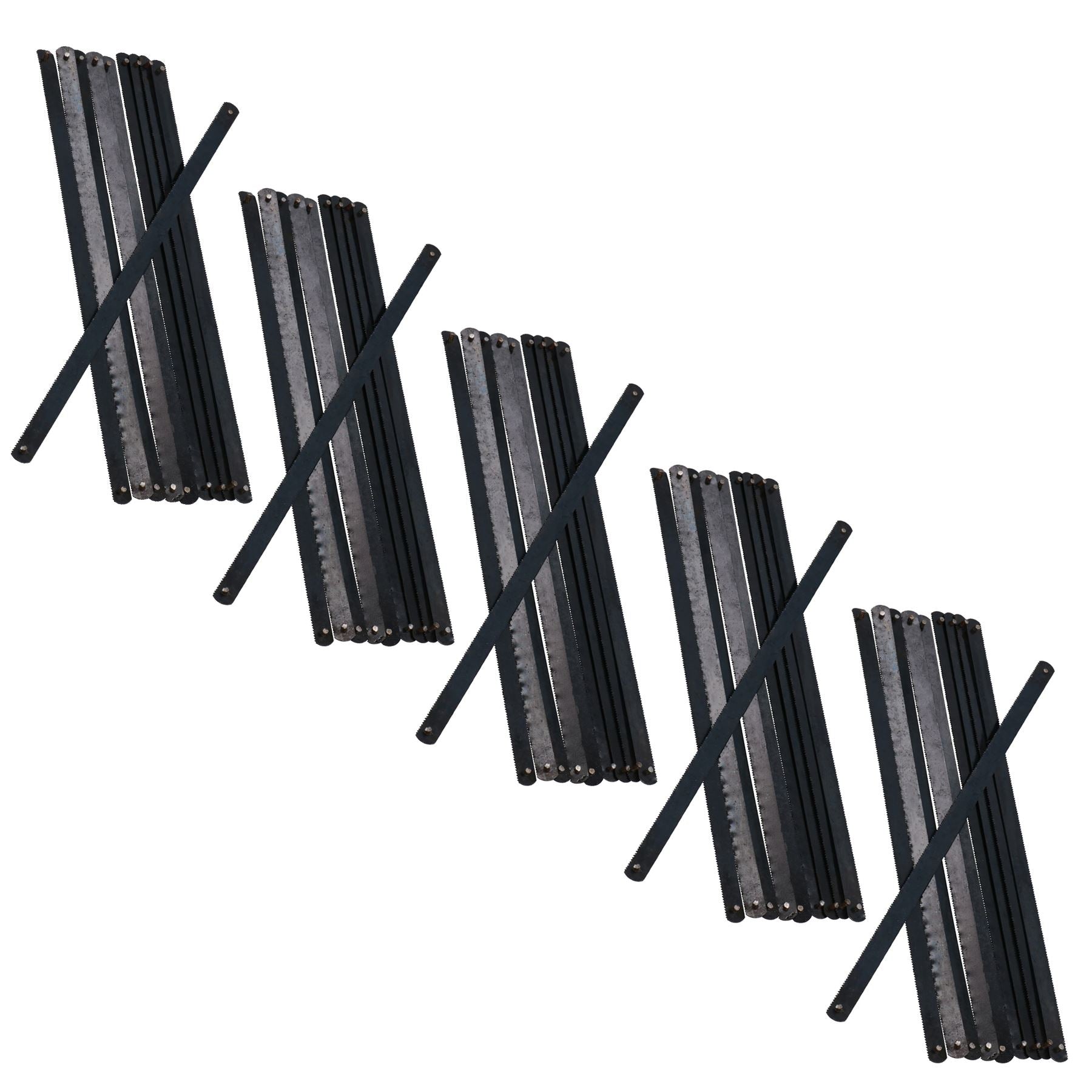 Junior-Bügelsägeblätter, 6 Zoll/150 mm Länge, zum Metallschneiden, 24 TPI
