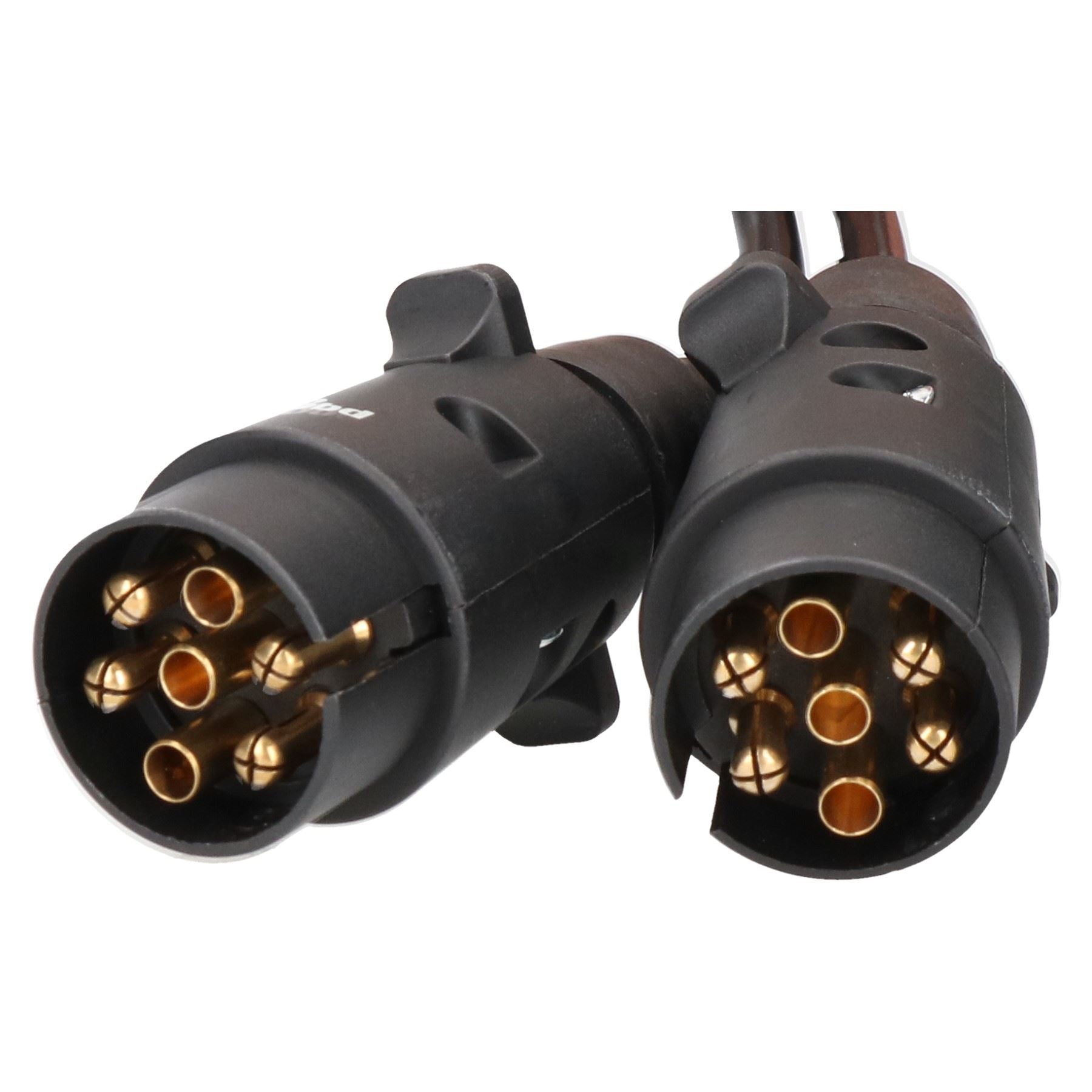 Anhängerlicht-Elektrik, 1,5 m, Verlängerungskabel, Stecker auf Stecker, 7-poliger Stecker
