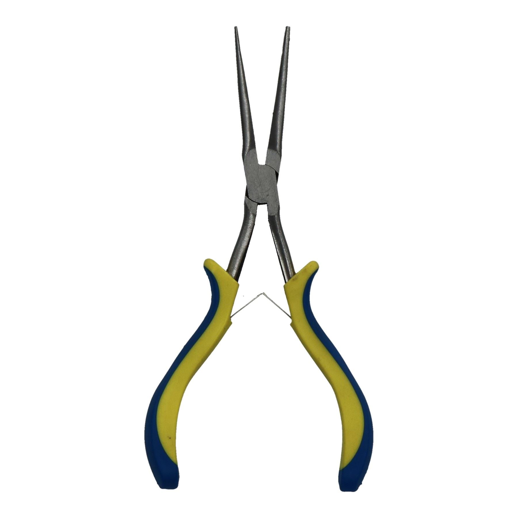 7" Extra lange Spitznadel-Nadelzange zum Modellieren von Hobbyhandwerk, Angelzange, 180 mm