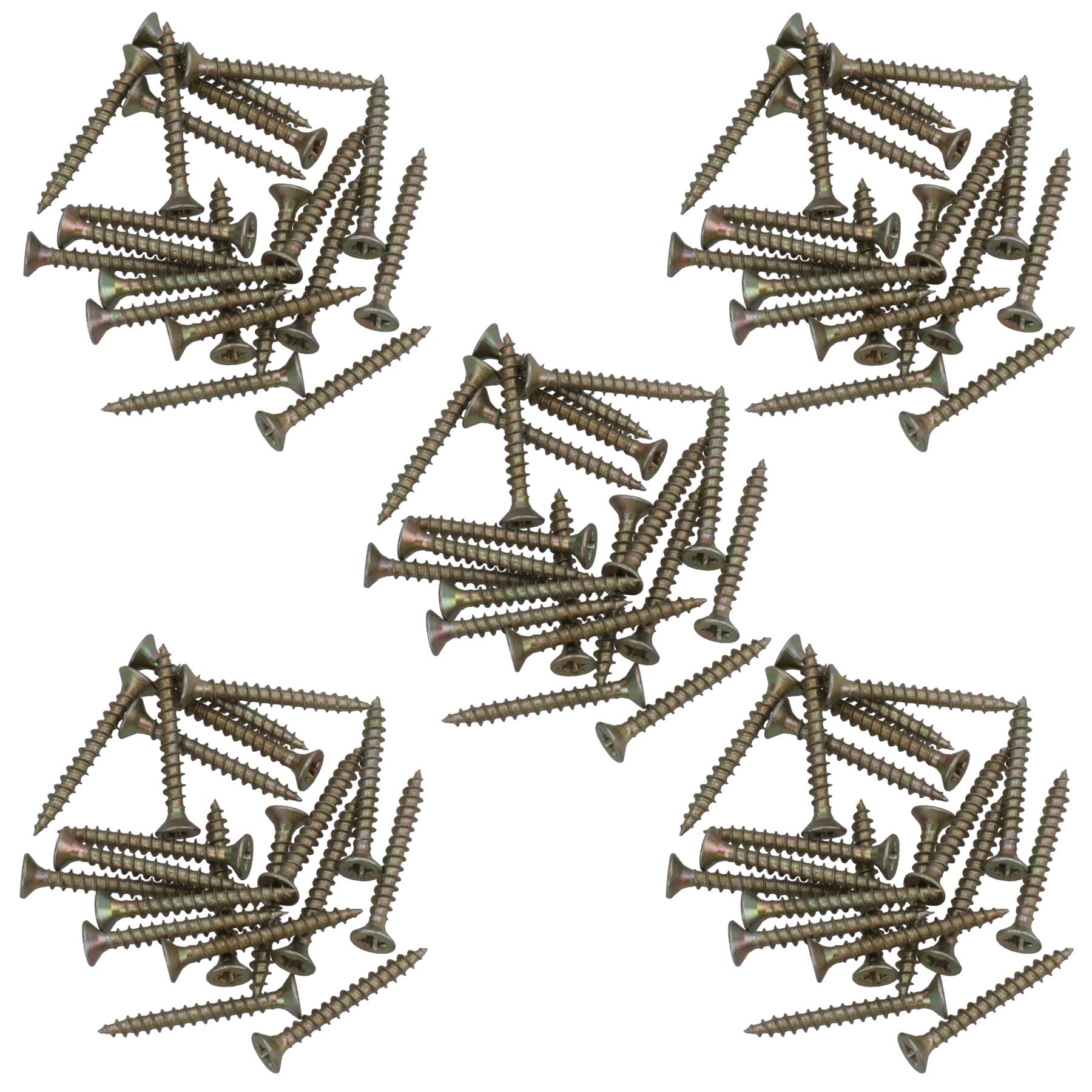 Vis à bois à tête fraisée 3,5 mm x 30 mm, empreinte PZ2