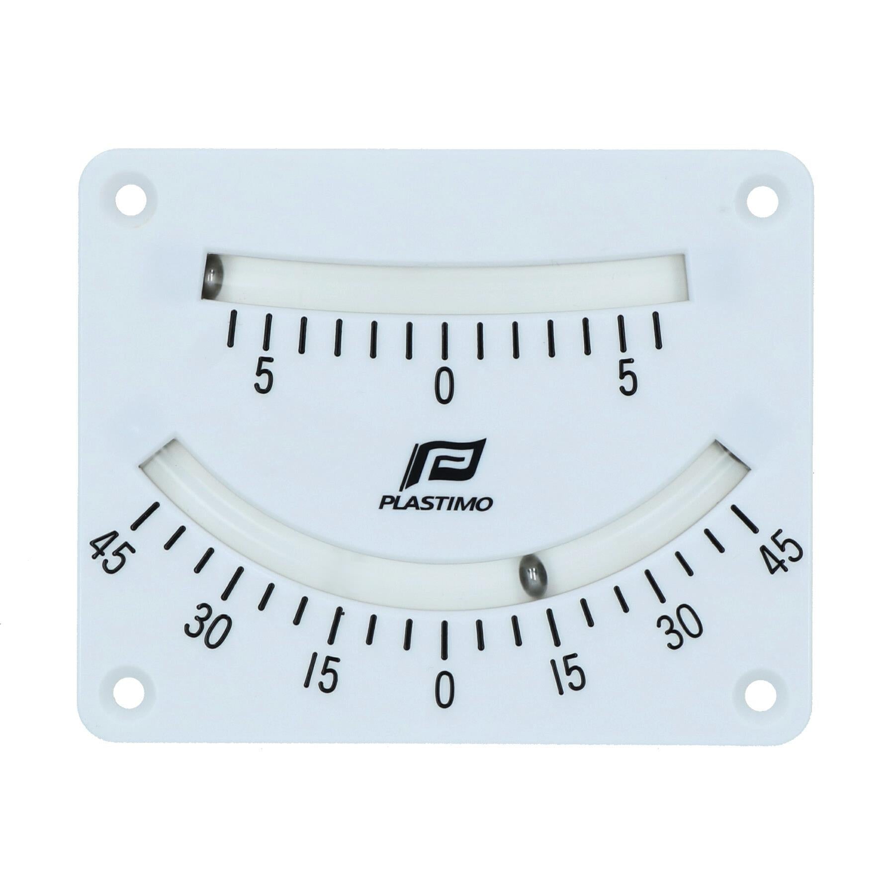 Damped Inclinometer Clinometer Accurate Dual Scale Level 6 & 45 Degrees Sailing