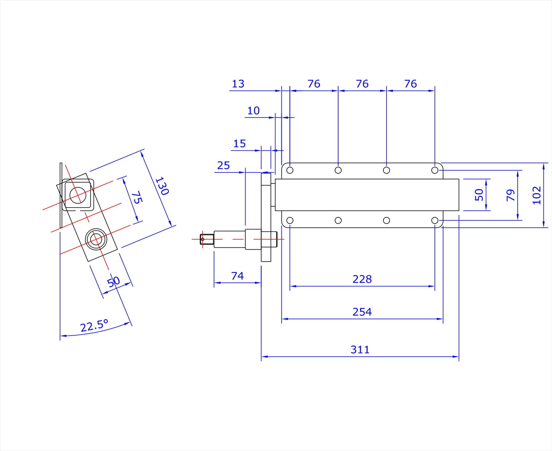 500kg Independent Trailer Suspension Units with Hubs PAIR TRSP30_33