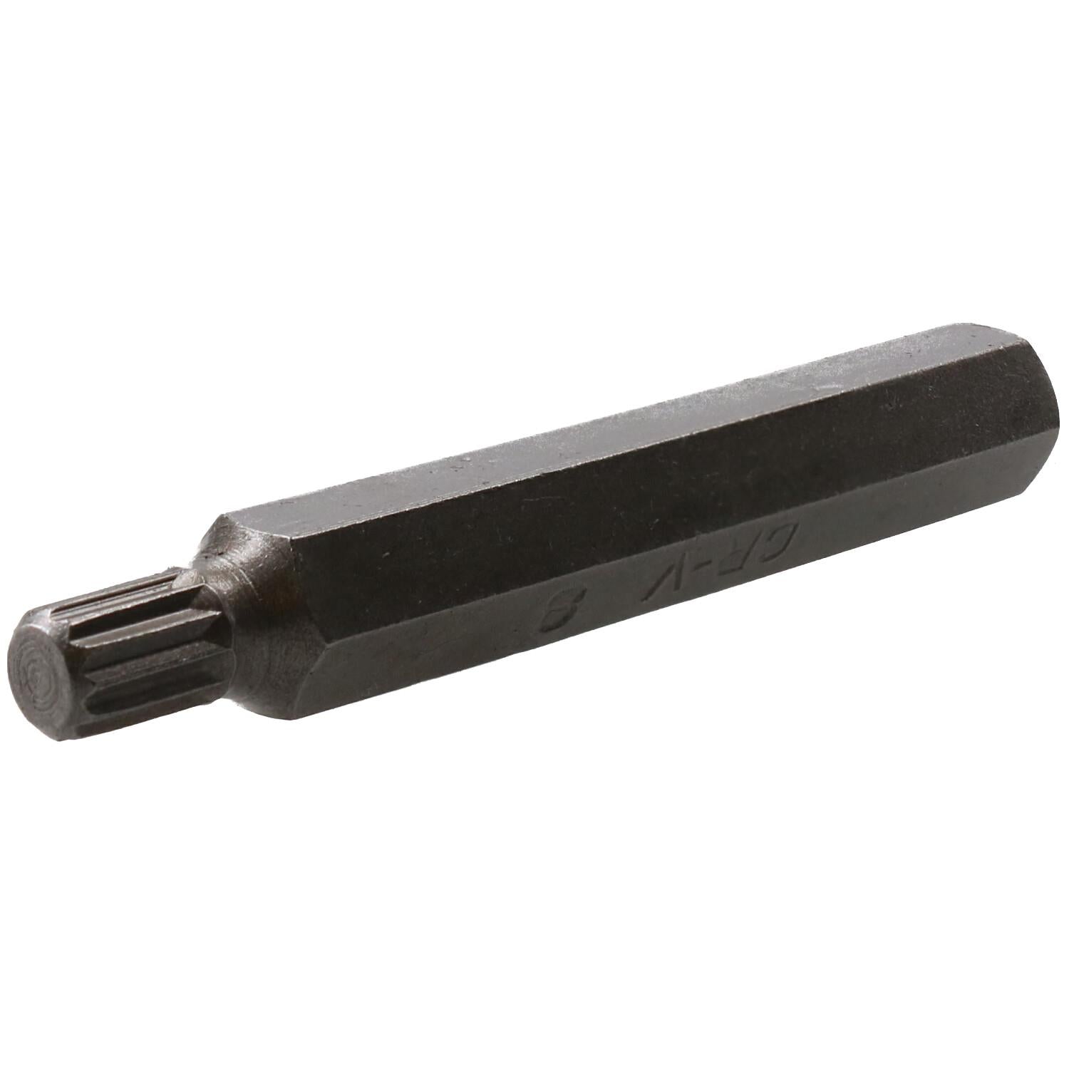 Embouts à triple carré cannelé M5 – M12 avec tige de 10 mm et longueur de 30 mm ou 75 mm