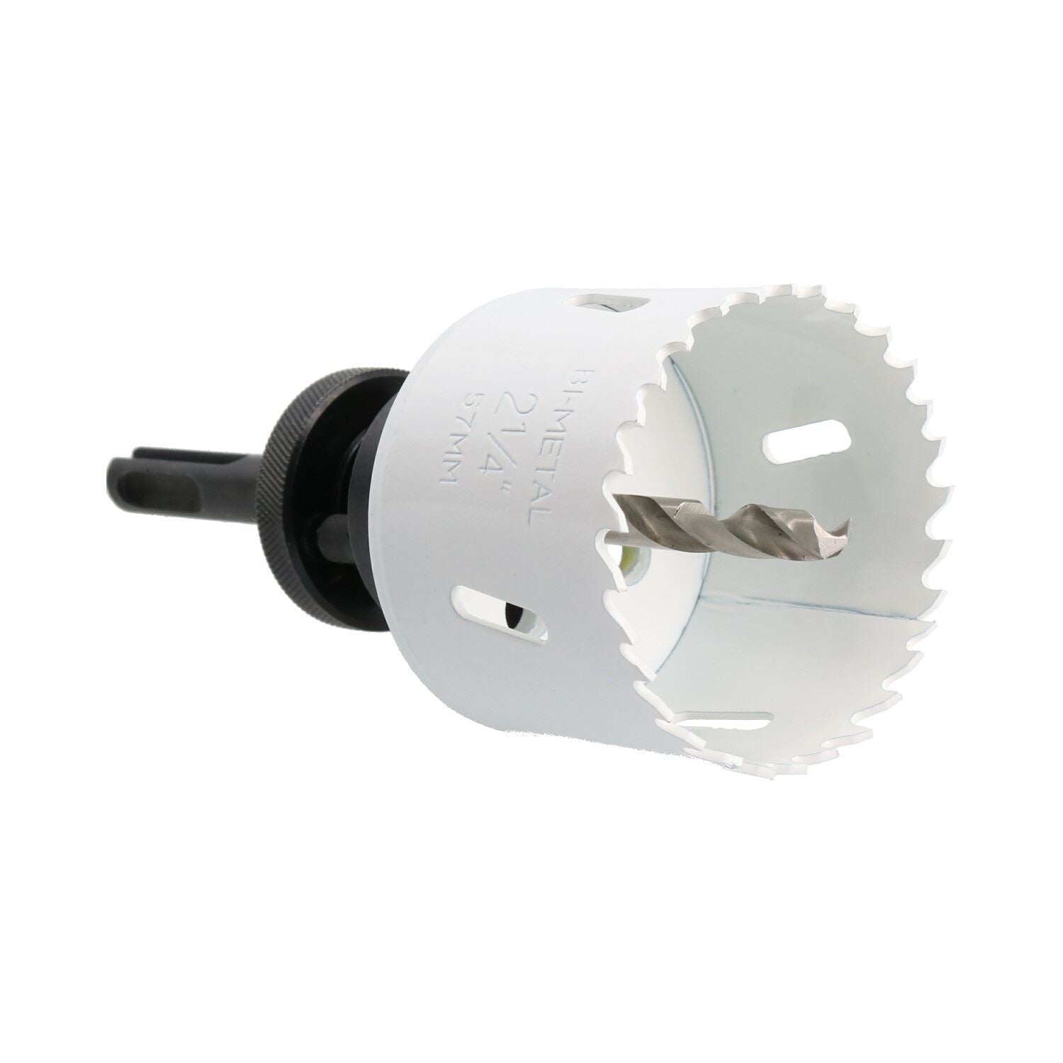 SDS-Plus-Dorndornaufsatz, komplett mit HSS-Lochsäge, 32 mm – 152 mm