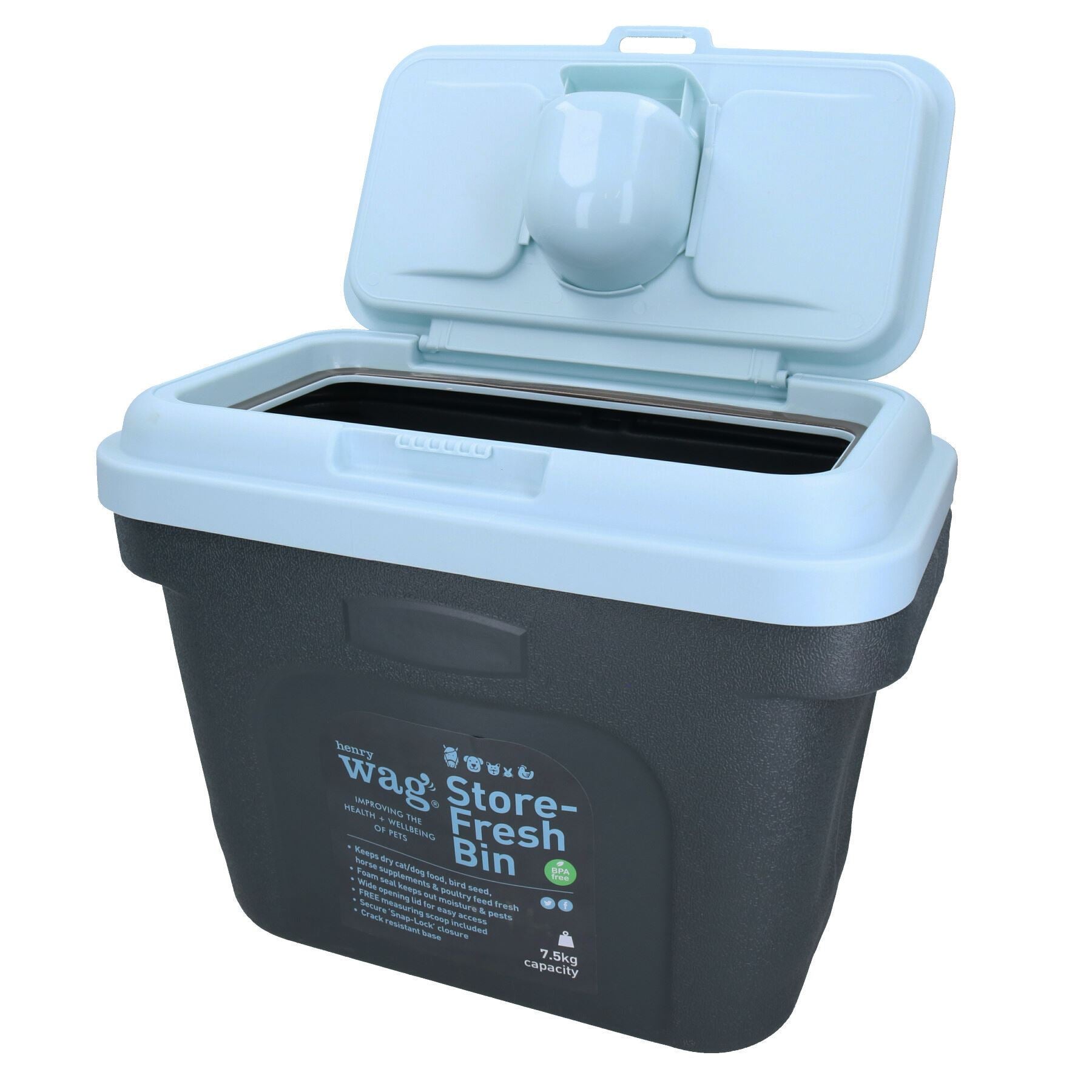 Kleine Frischhaltebox, Futterbehälter für Trockenfutter für Vögel, 7,5 kg