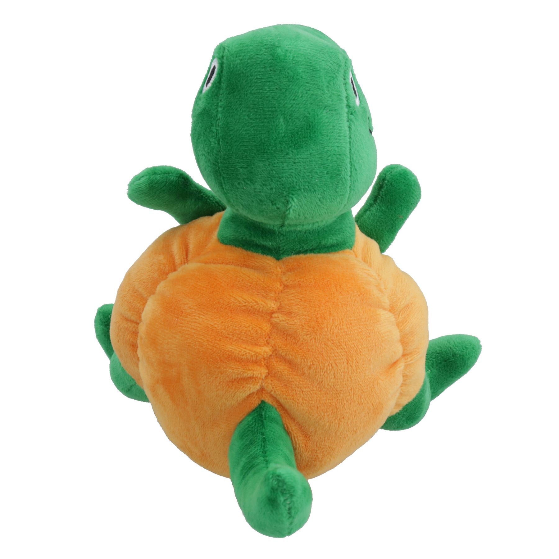 Chien Chiot Petit Cadeau d'Halloween Peluche Réconfortante Dinosaure Couineur Dans Un Jouet Citrouille