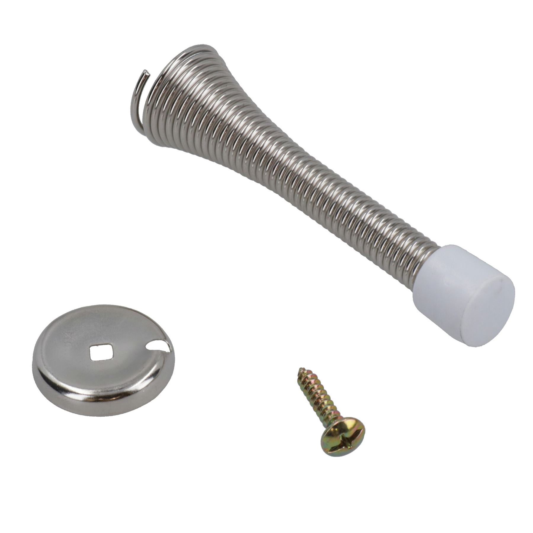 Butées de porte à ressort Butée de protection de plinthe Fixation murale avec fixation