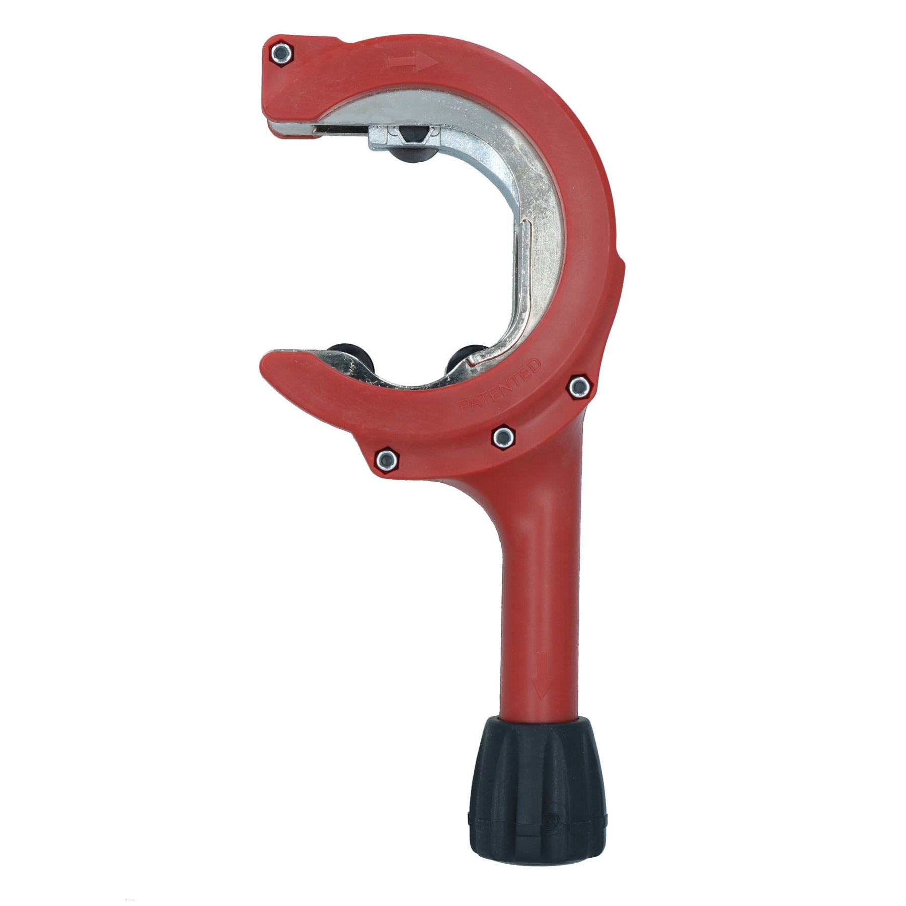 Coupe-tube à cliquet réglable pour tubes en cuivre et acier inoxydable, d'une seule main, 8 mm - 67 mm