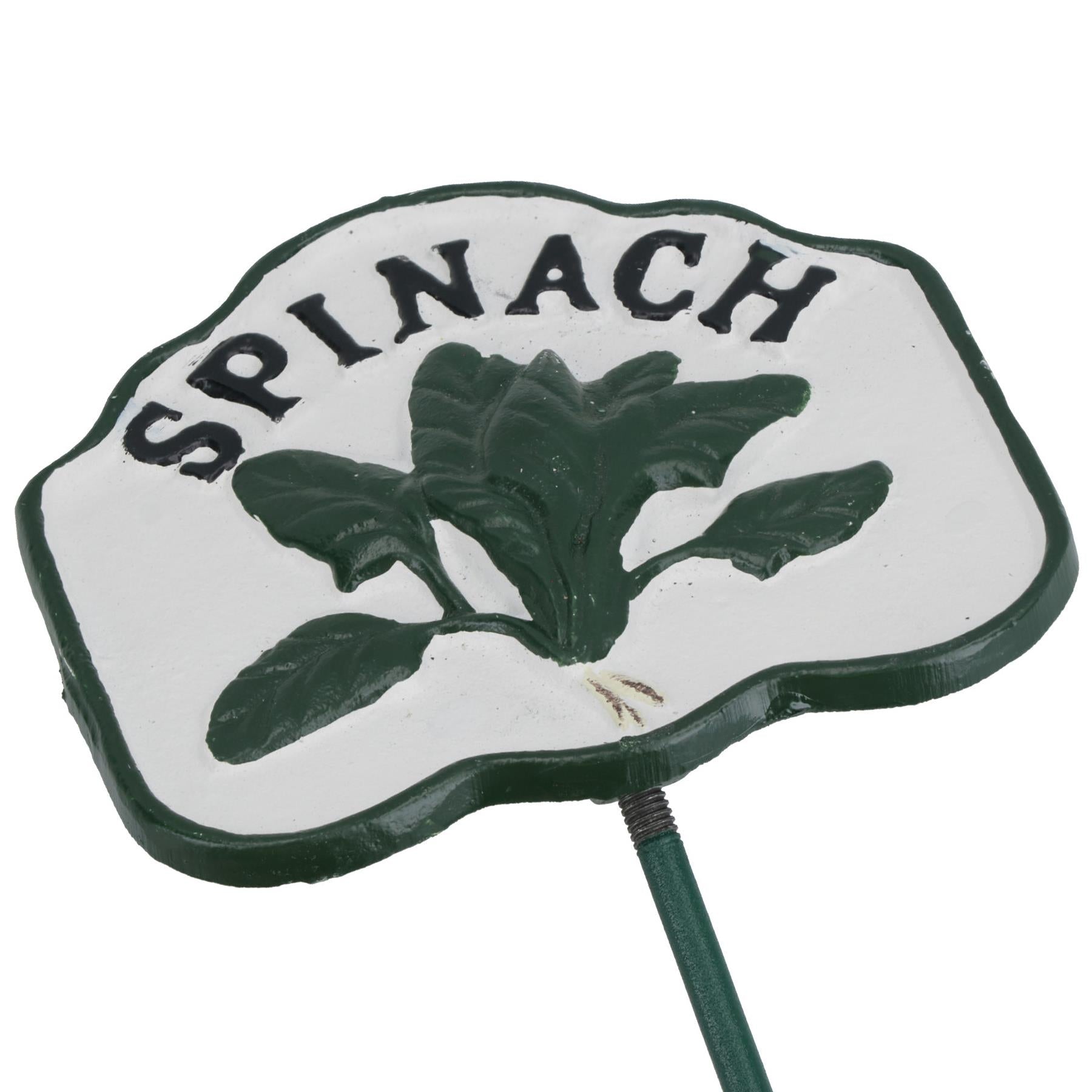 Vegetable Signs Markers Labels Cast Iron Plant Plaque Garden Yard Allotment