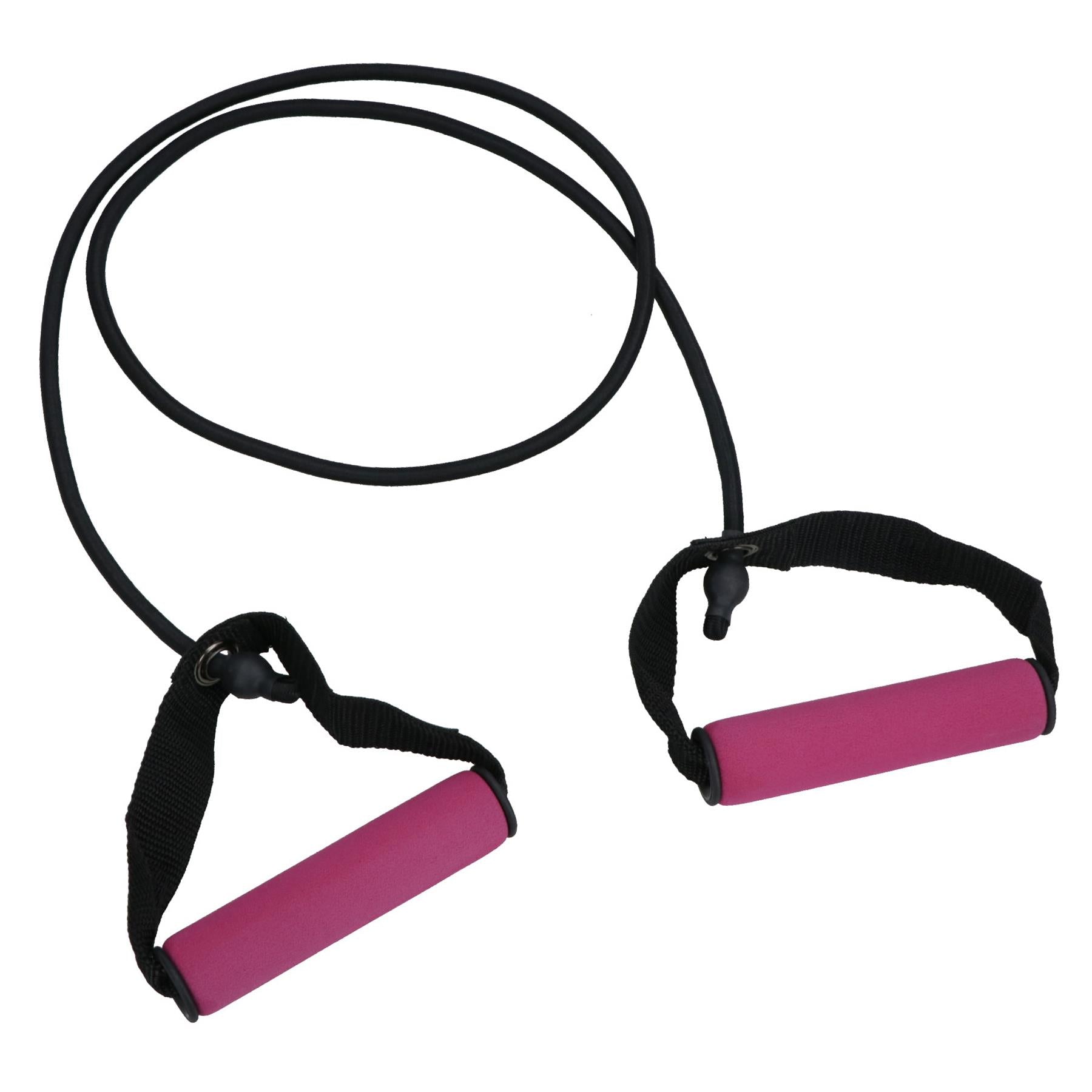 Resistance Tube Bands with Handles Yoga Gym Home Workout Fitness Exercise