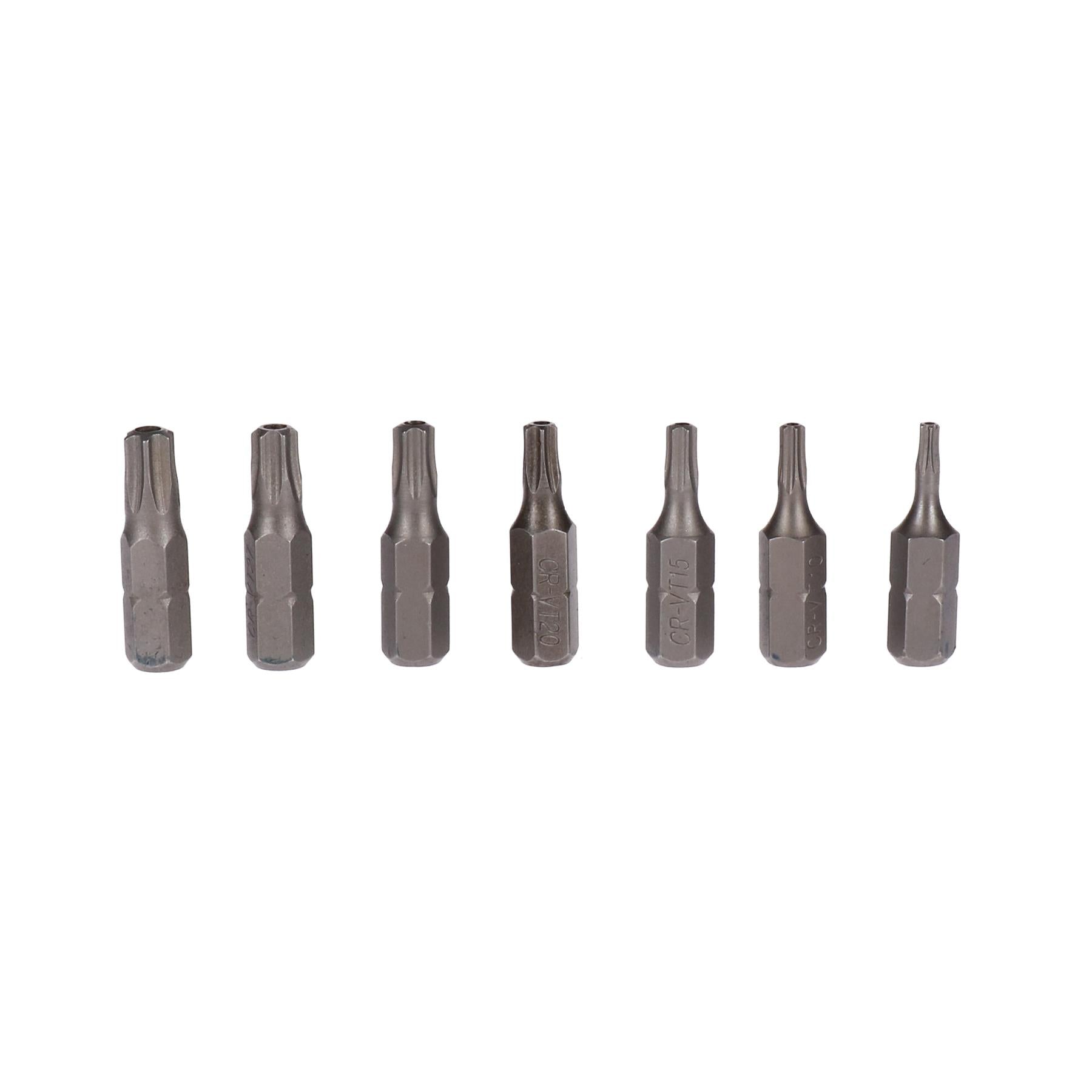 Douilles de sécurité inviolables Torx Star mâles et femelles, entraînement 1/4", 3/8", 1/2", 29 pièces