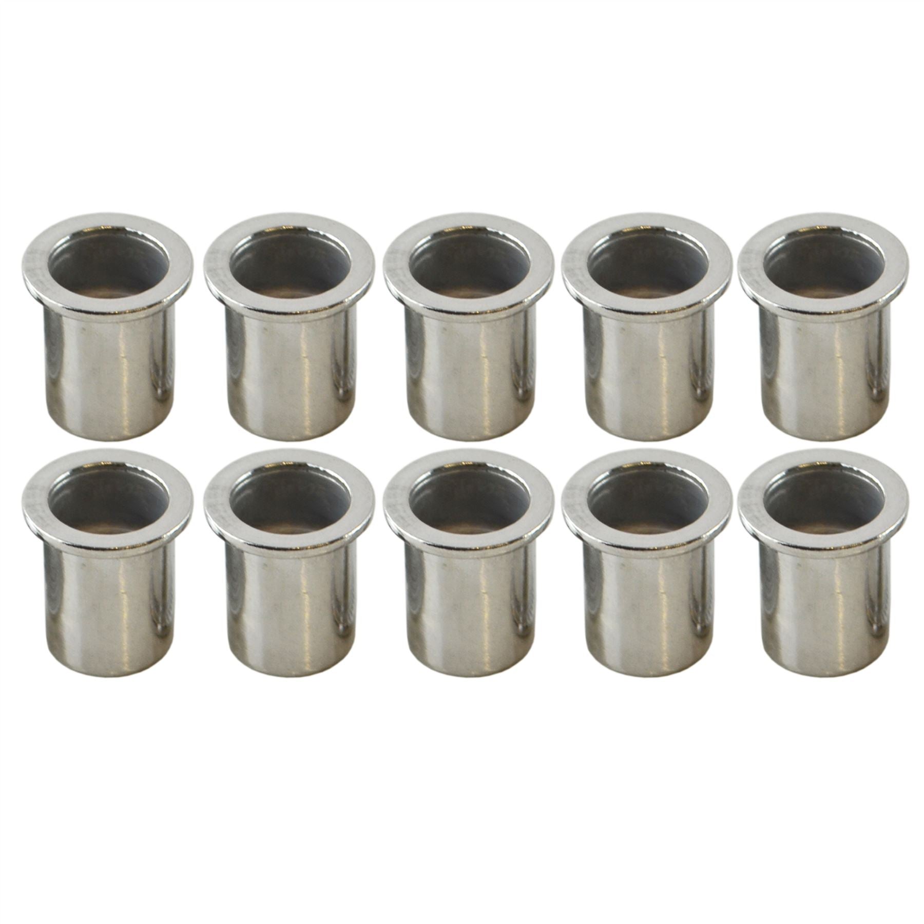 Lot de 10 écrous à riveter en aluminium de 10 mm, écrous à riveter, inserts filetés, écrous borgnes, écrous à riveter, 10 pièces