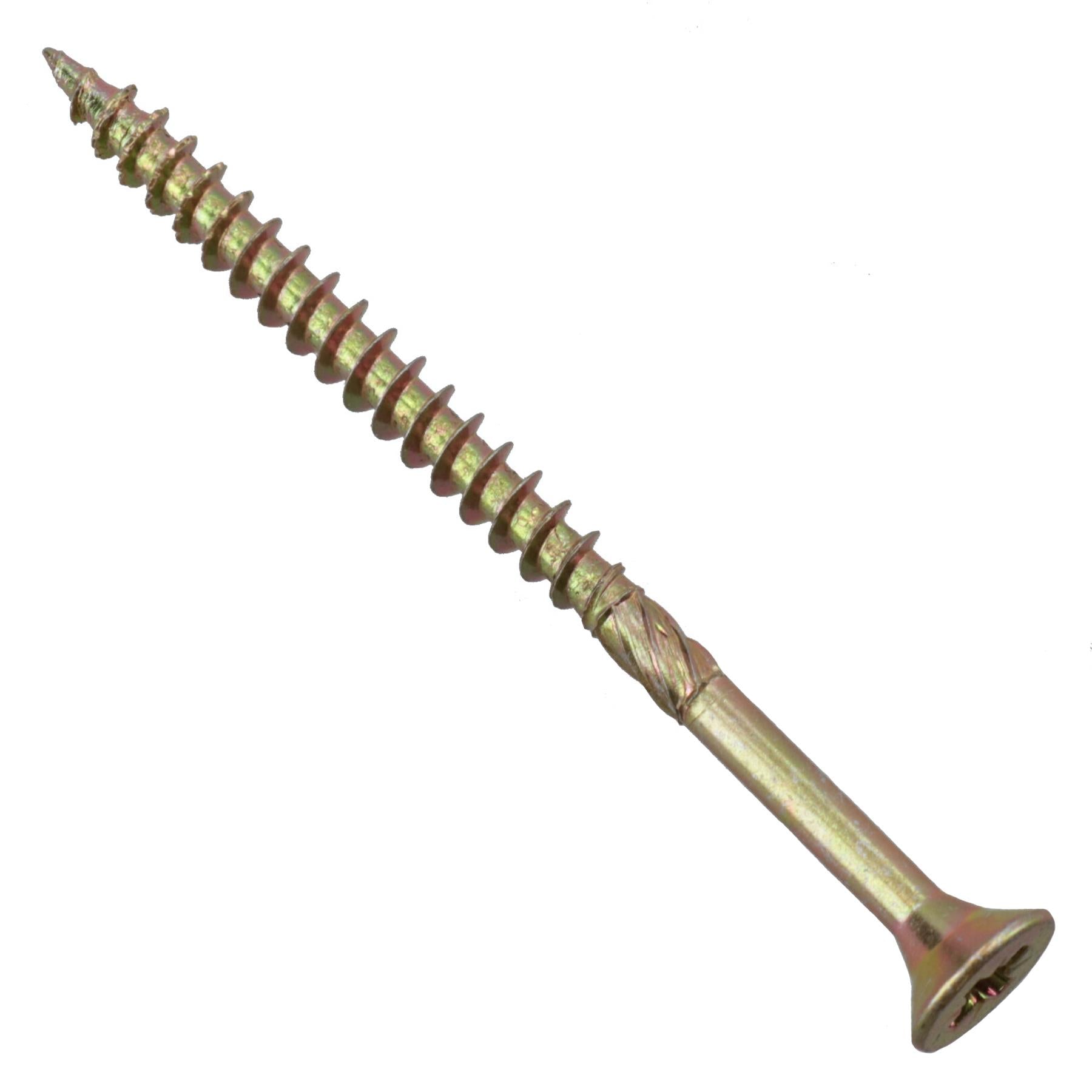 Senkkopf-Holzschrauben 4,0 x 60 mm, gezackter Rand verhindert Splittern, PZ2