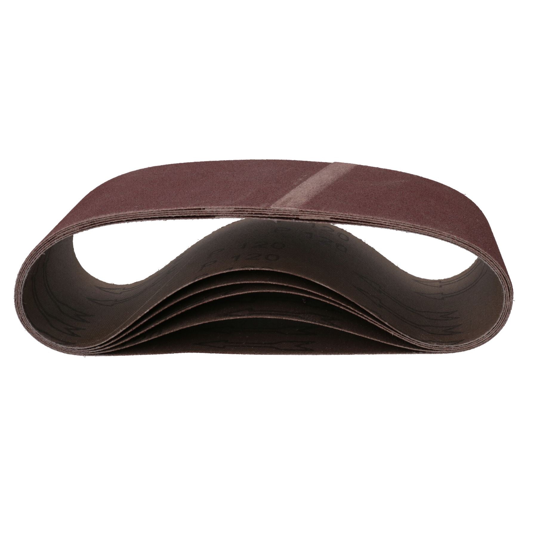 Disques abrasifs pour ponceuse à bande, grain mixte 40, 60, 80, 120, 75 mm x 457 mm