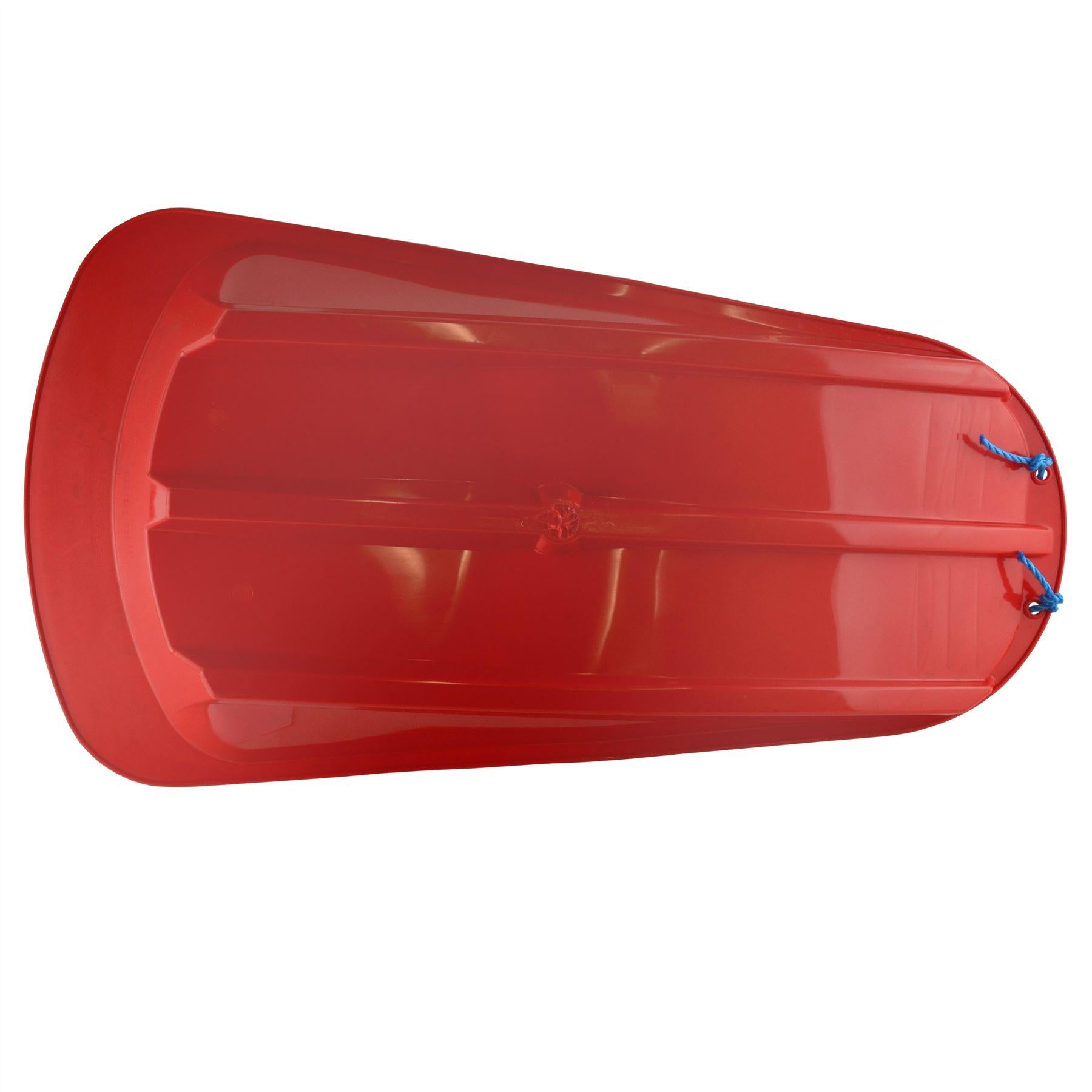 Lot de 4 luges à neige en plastique pour l'extérieur, toboggan, bobsleigh, bobsleigh
