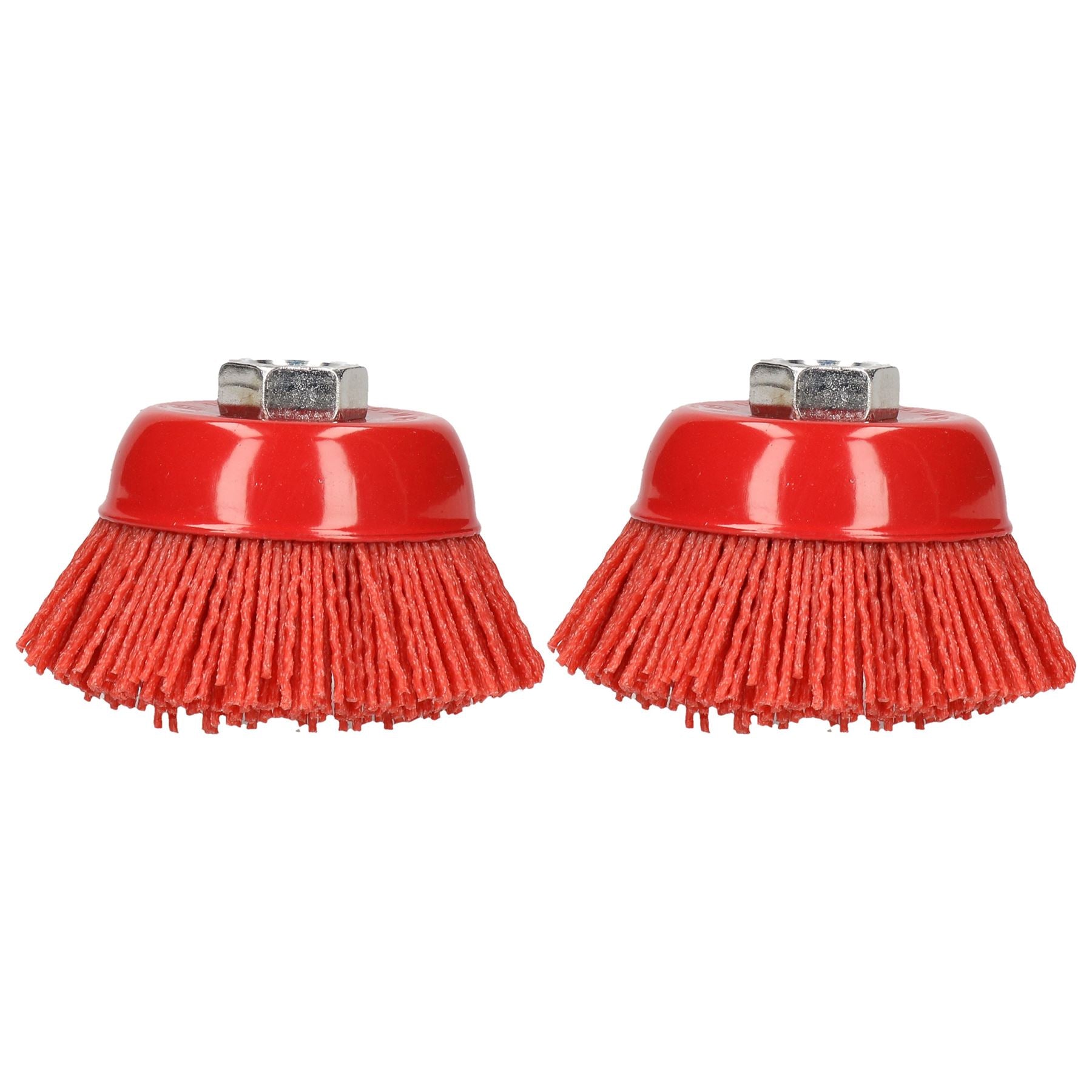 Meule abrasive en filament de nylon pour brosse de coupe de 75 mm pour polissage des métaux et dérouillage