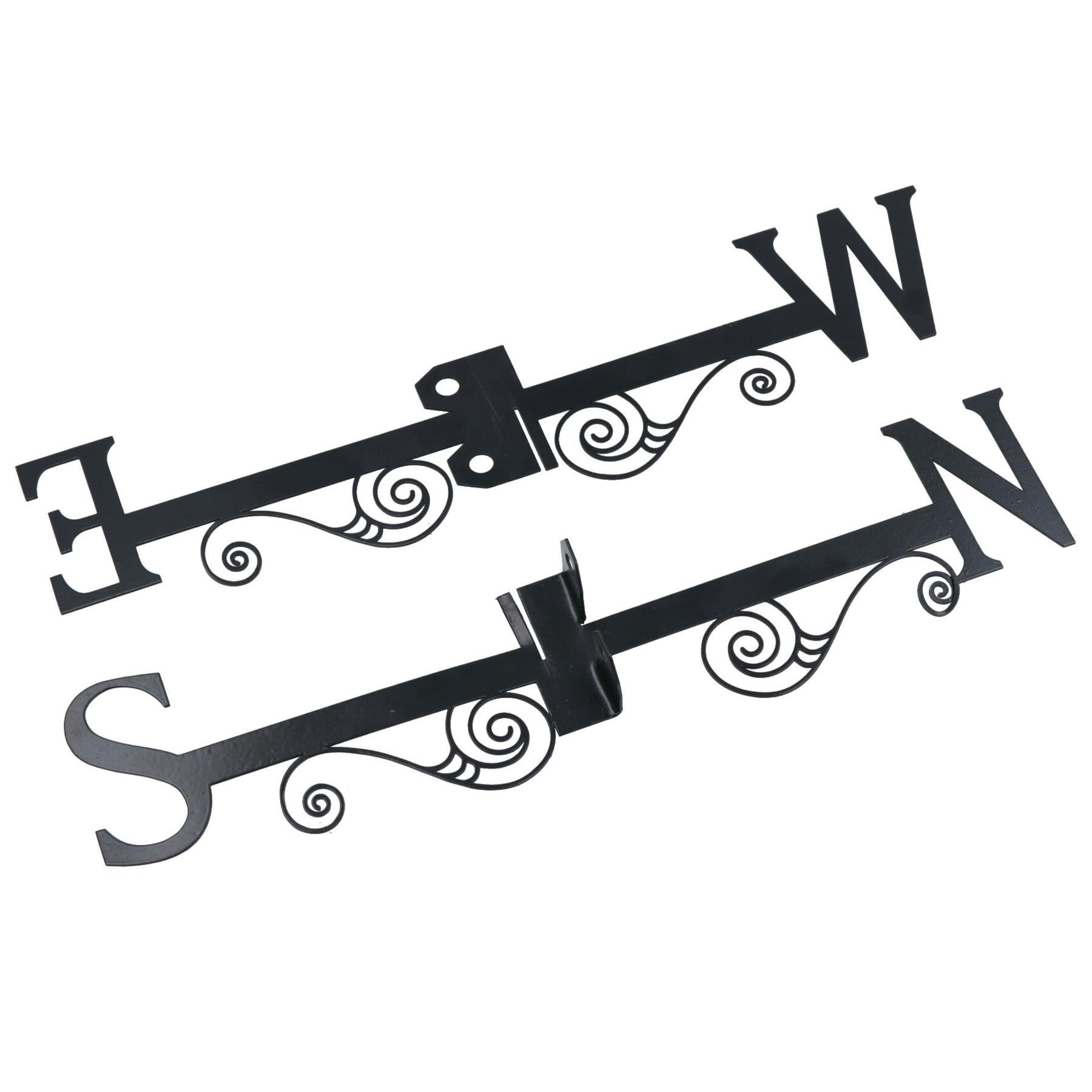 High Quality Black Metal Cat Silhouette Weather Vane Animal Lover Gift