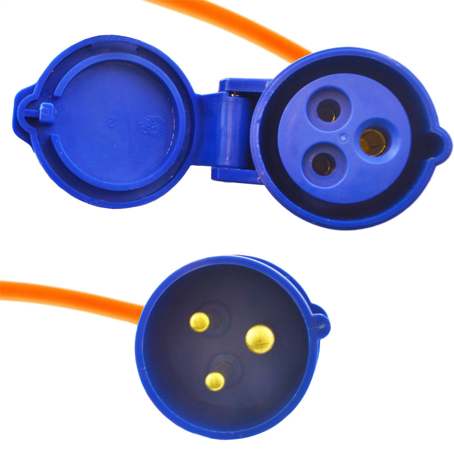 Câble de raccordement pour caravane / câble d'alimentation à quai pour bateau 25 m 230 V 16 A TR178