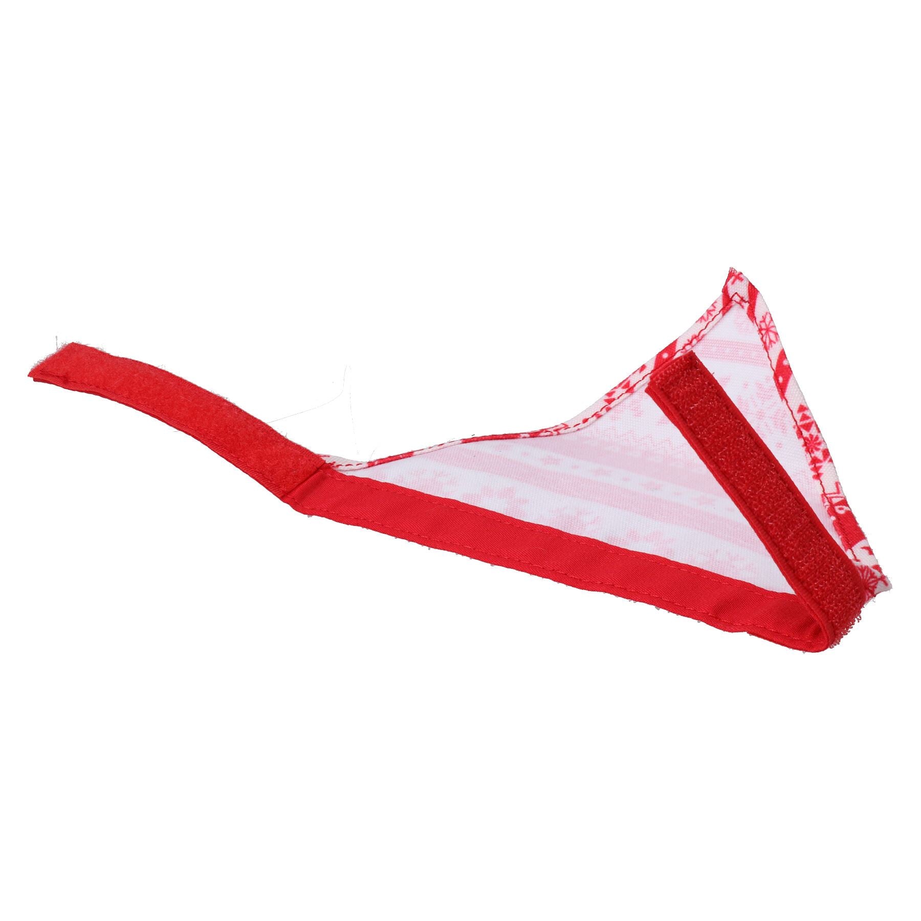 Halstuch für Hunde, Weihnachtsmotiv, festliches Muster, XS/S, Halsumfang ca. 21–33 cm