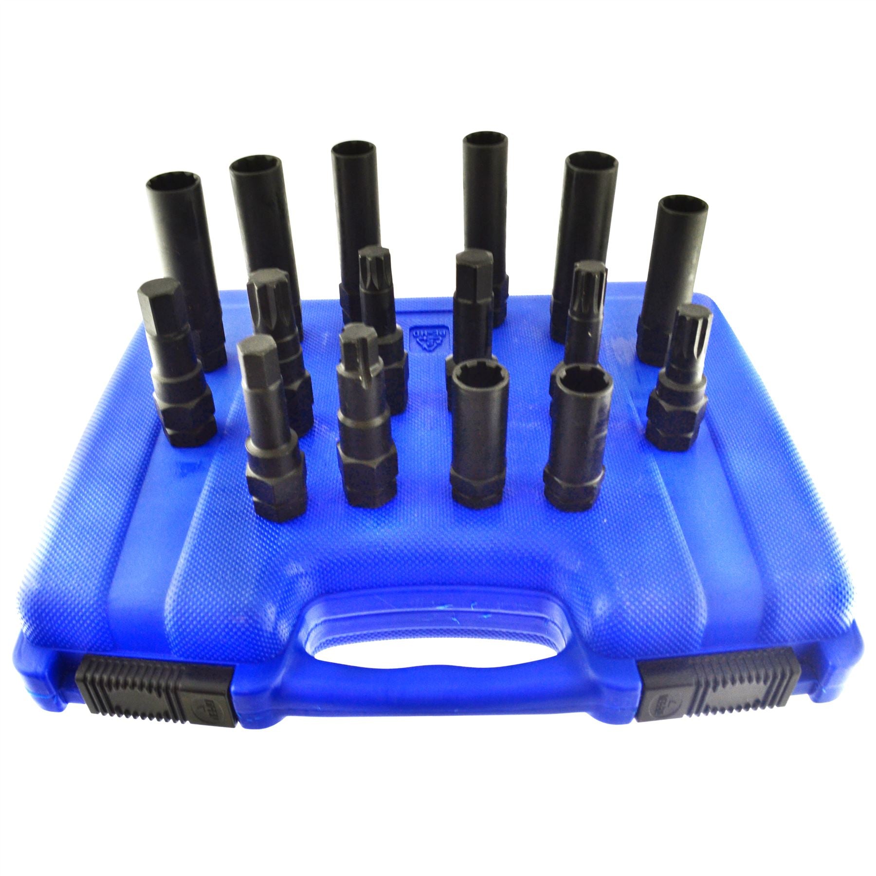 Clé de démontage d'écrou de roue verrouillable Master 16 pièces, cannelure étoile Torx, cannelure hexagonale AT965