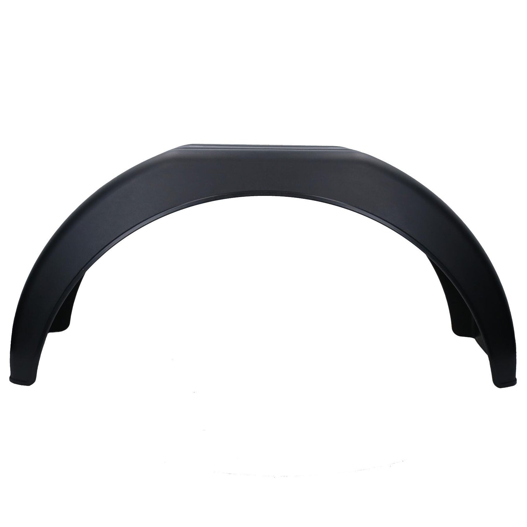 Garde-boue en plastique de 13 po (paire) à ajustement décalé et 4 supports (GRANDS)