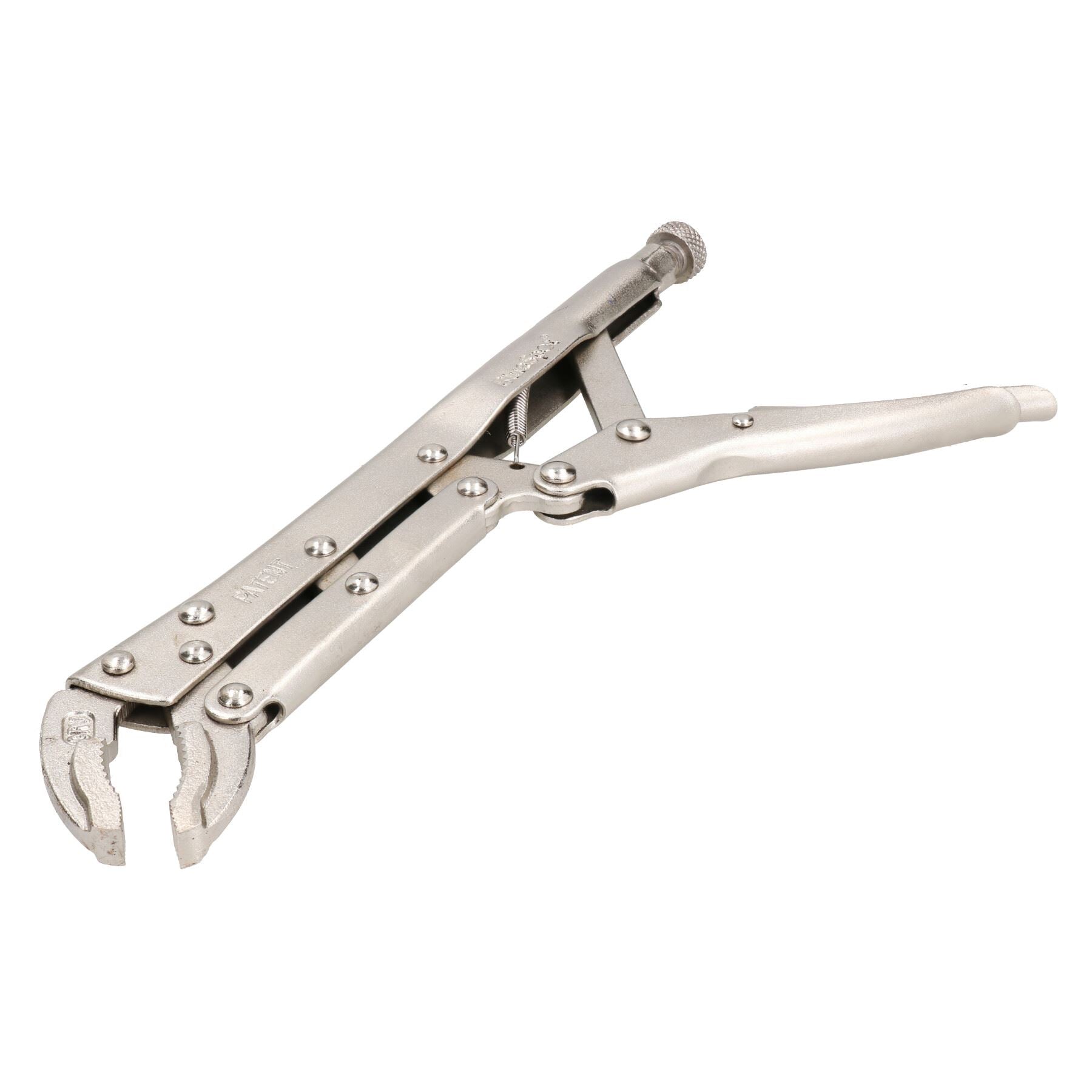 Pince-étau réglable à bec extra long de 12 po, jeu de 3 pinces-étaux Mole Grips, droite, 45°, 90°