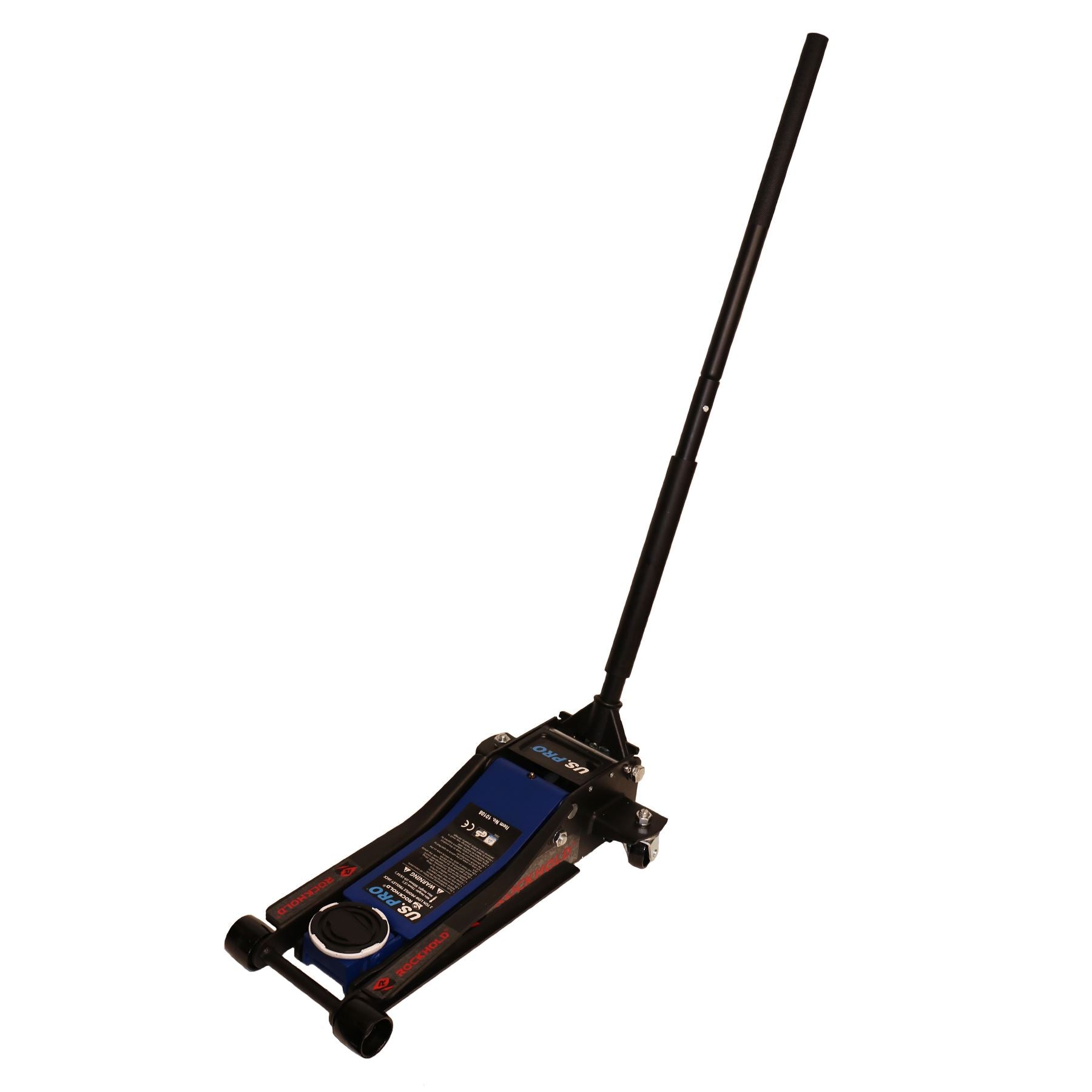 3 Ton Low Profile Trolley Jack Hydraulic Lifting Twin Piston 75mm - 500mm Range