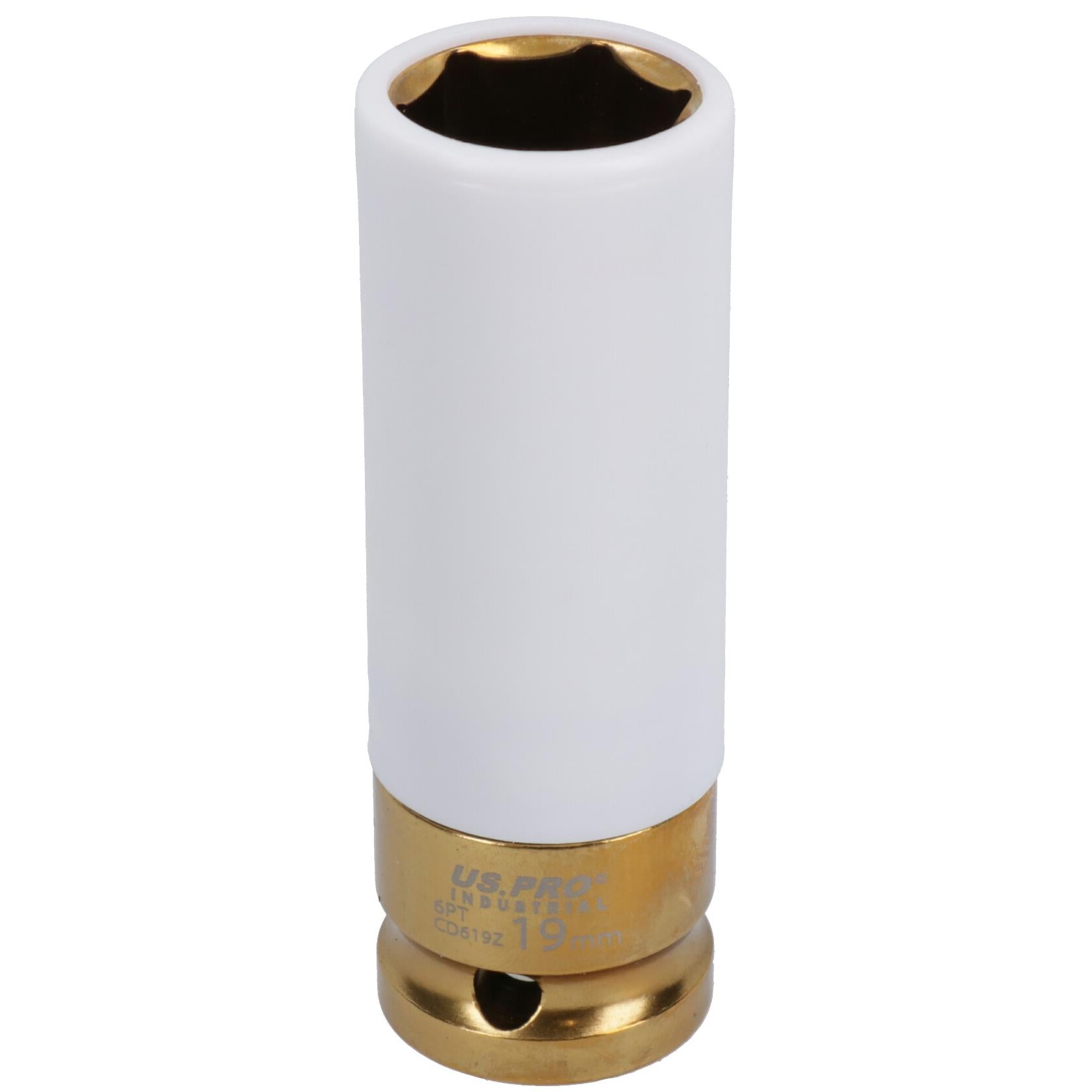 1/2 Zoll Antrieb, tiefe metrische MM-Steckschlüssel für Leichtmetall-Radmuttern, 17 mm, 19 mm, 21 mm