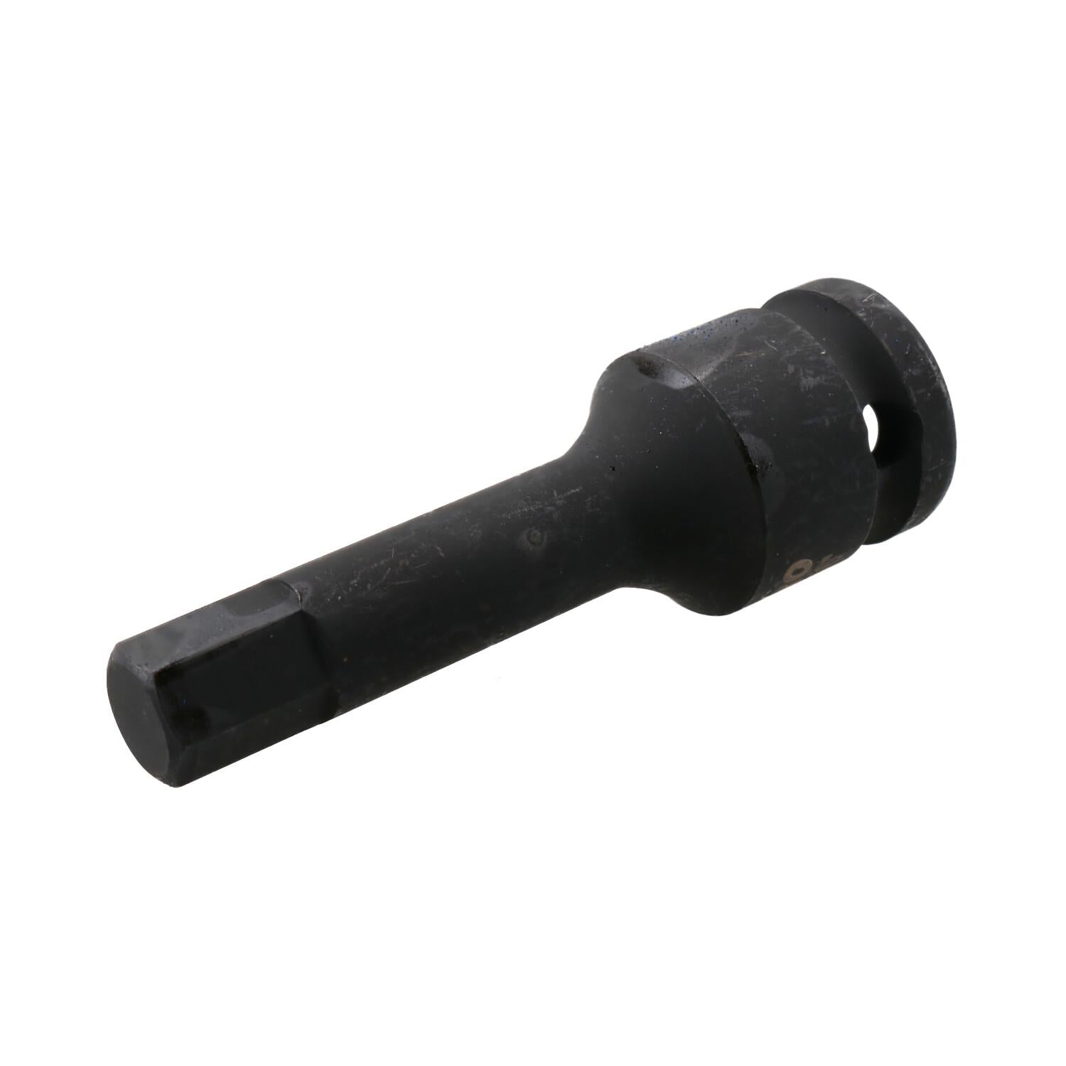 7/16 Zoll Deep Impact Sechskant-Bit-Stecknuss, 1/2 Zoll Antrieb, 76 mm Länge, Chrom-Molybdän-Stahl