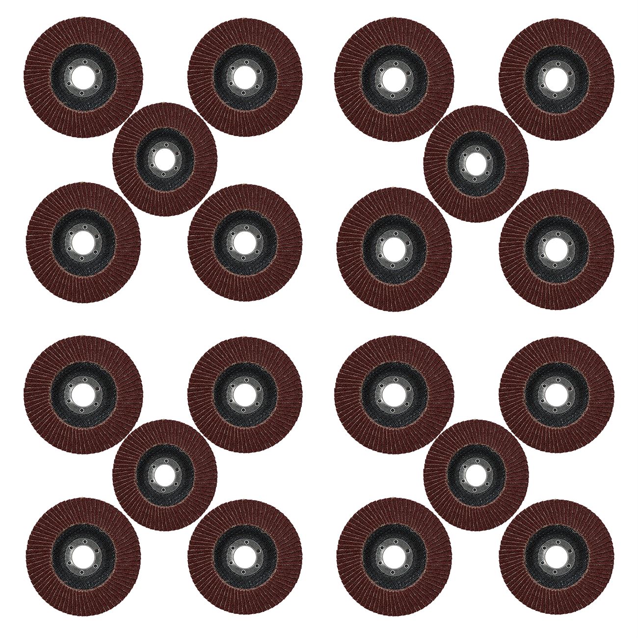 40 / 60 / 80 Grit Flap Discs Schleifen Schleifen Für 4-1/2 "Winkelschleifer