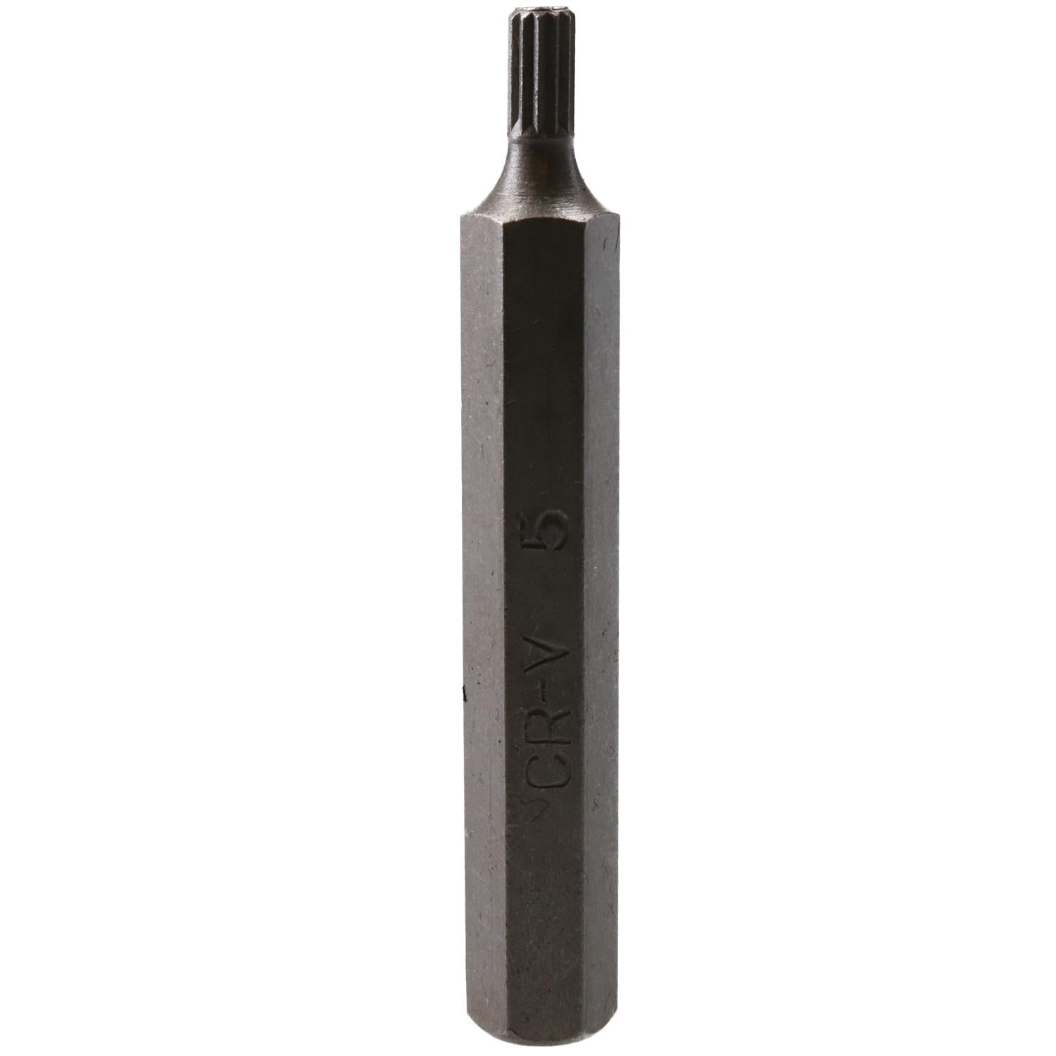 Embouts à triple carré cannelé M5 – M12 avec tige de 10 mm et longueur de 30 mm ou 75 mm