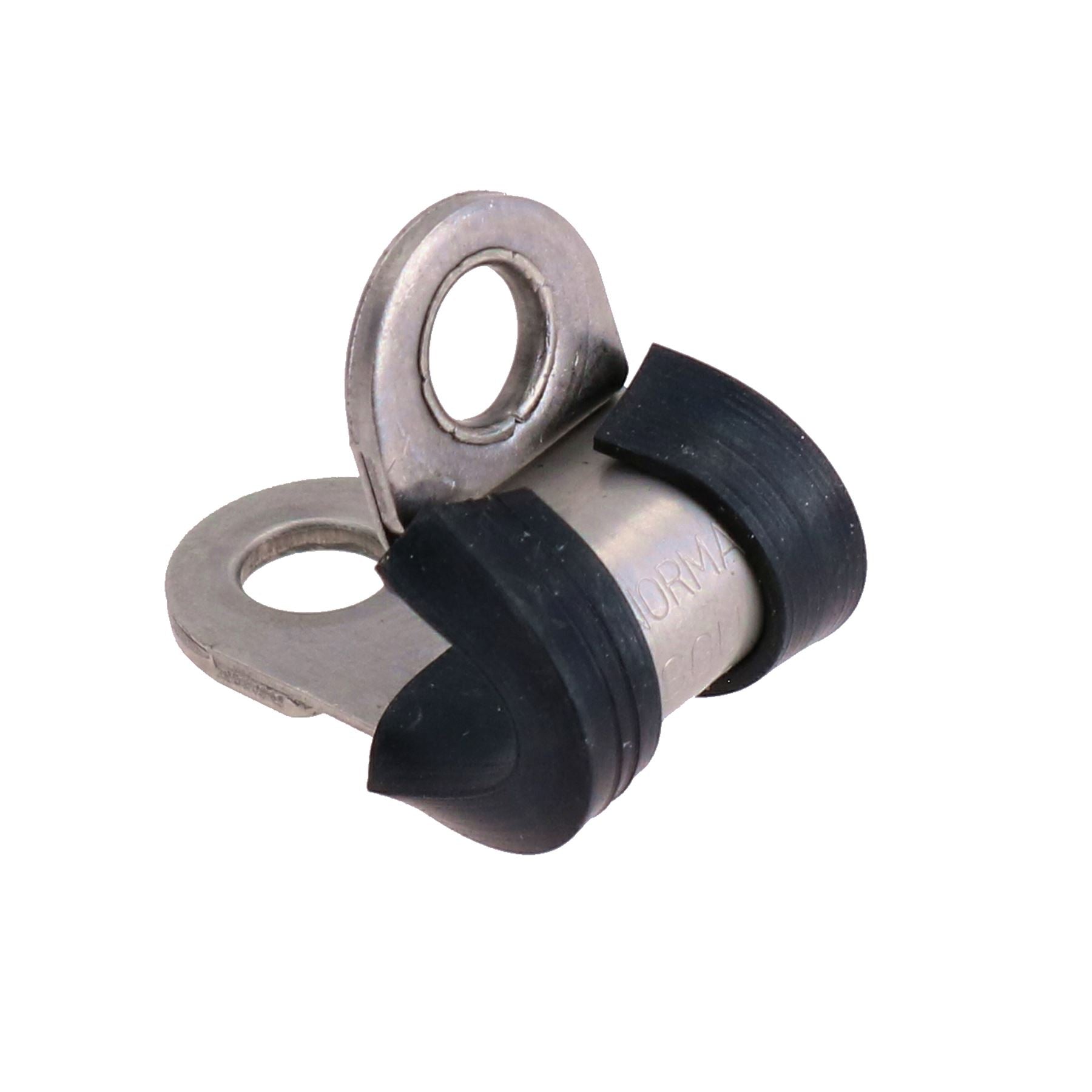 Pack of 10 Stainless Steel Rubber Lined P Clips Pipe Cable Clamp