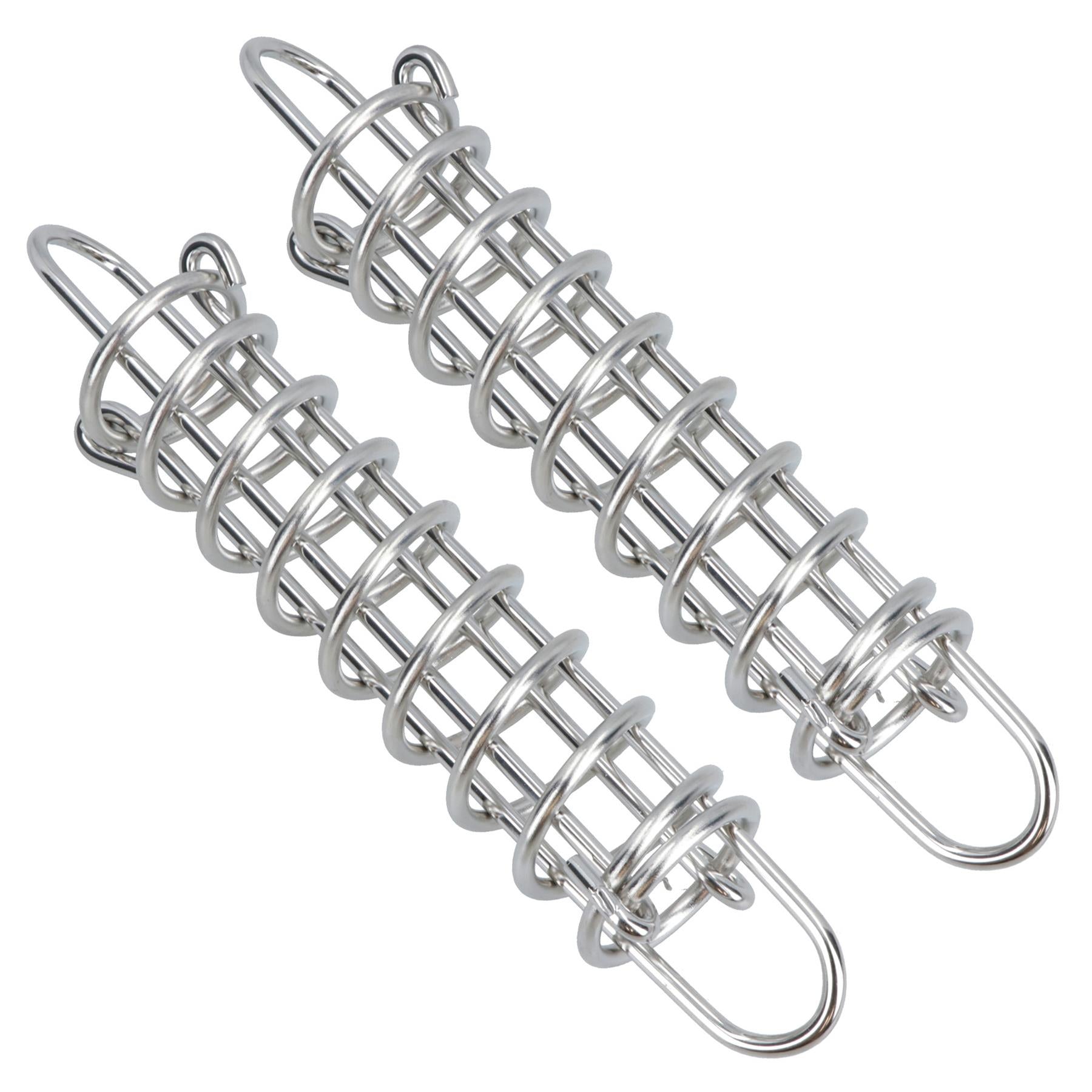 Boat Mooring Line Spring Shock Absorber Compensator Stainless 6mm x 320mm