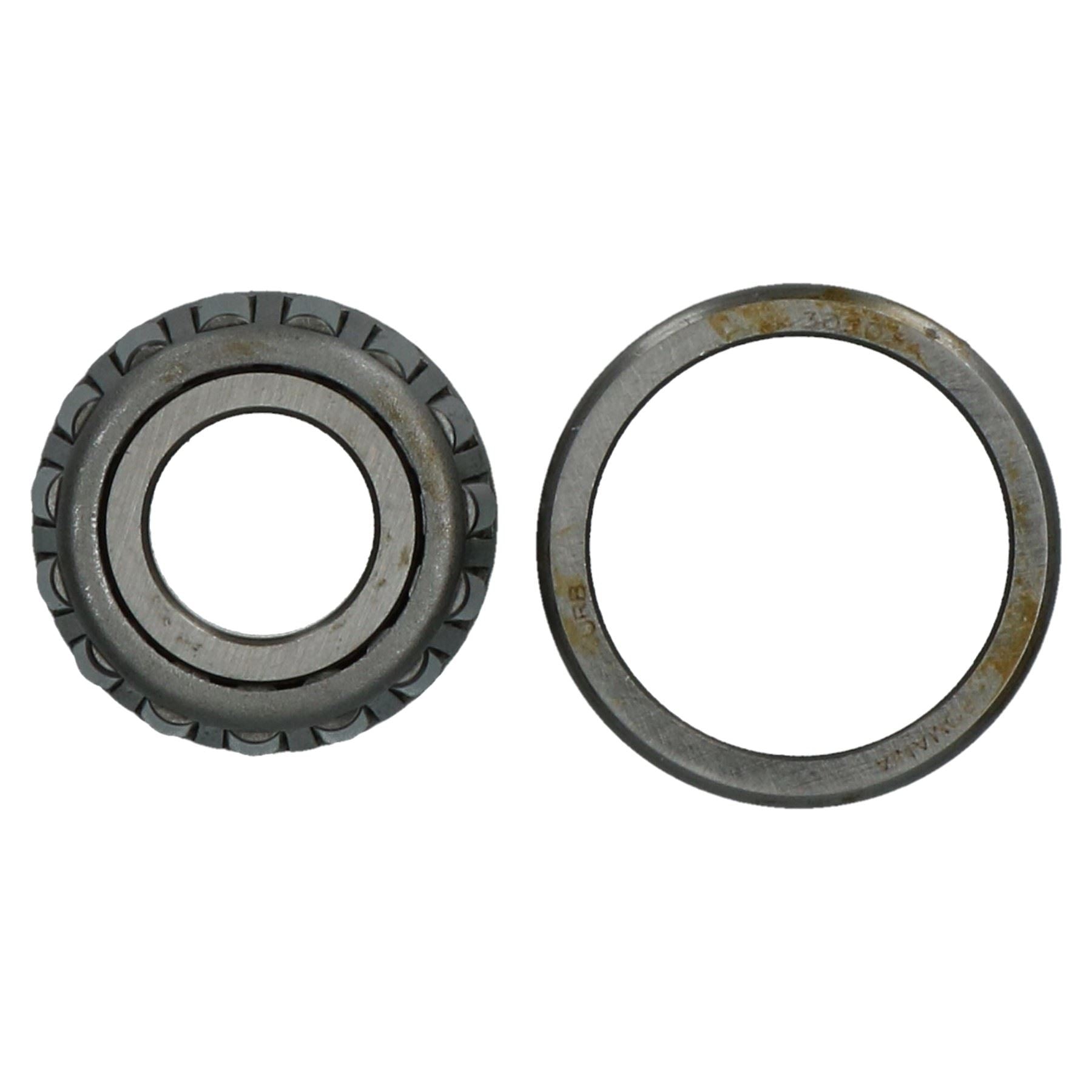 Kegelrollenlager und Laufring für Anhänger, 17 x 40 x 13,25 mm, auf ALKO 369689-Nabe