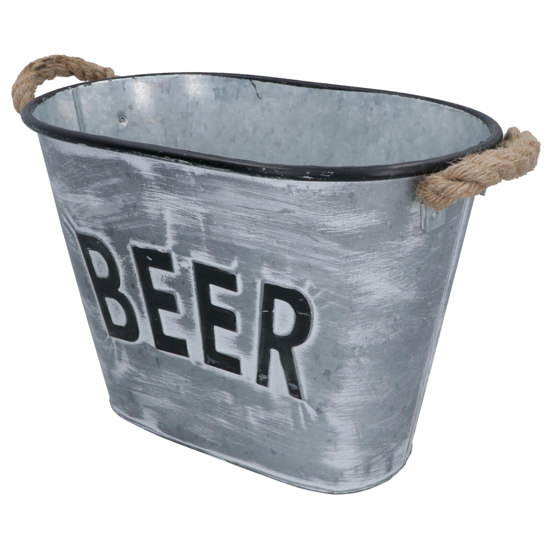 Beer Drinks Bucket Metal Wine Champagne Bottle Ice Cooler Bucket Party Tub