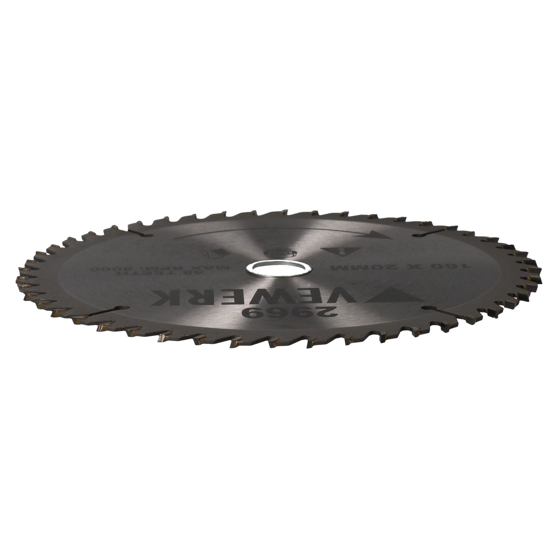 160mm x 20/16mm 48T TCT Kreissägeblatt Wolframkarbidspitze Schneiden