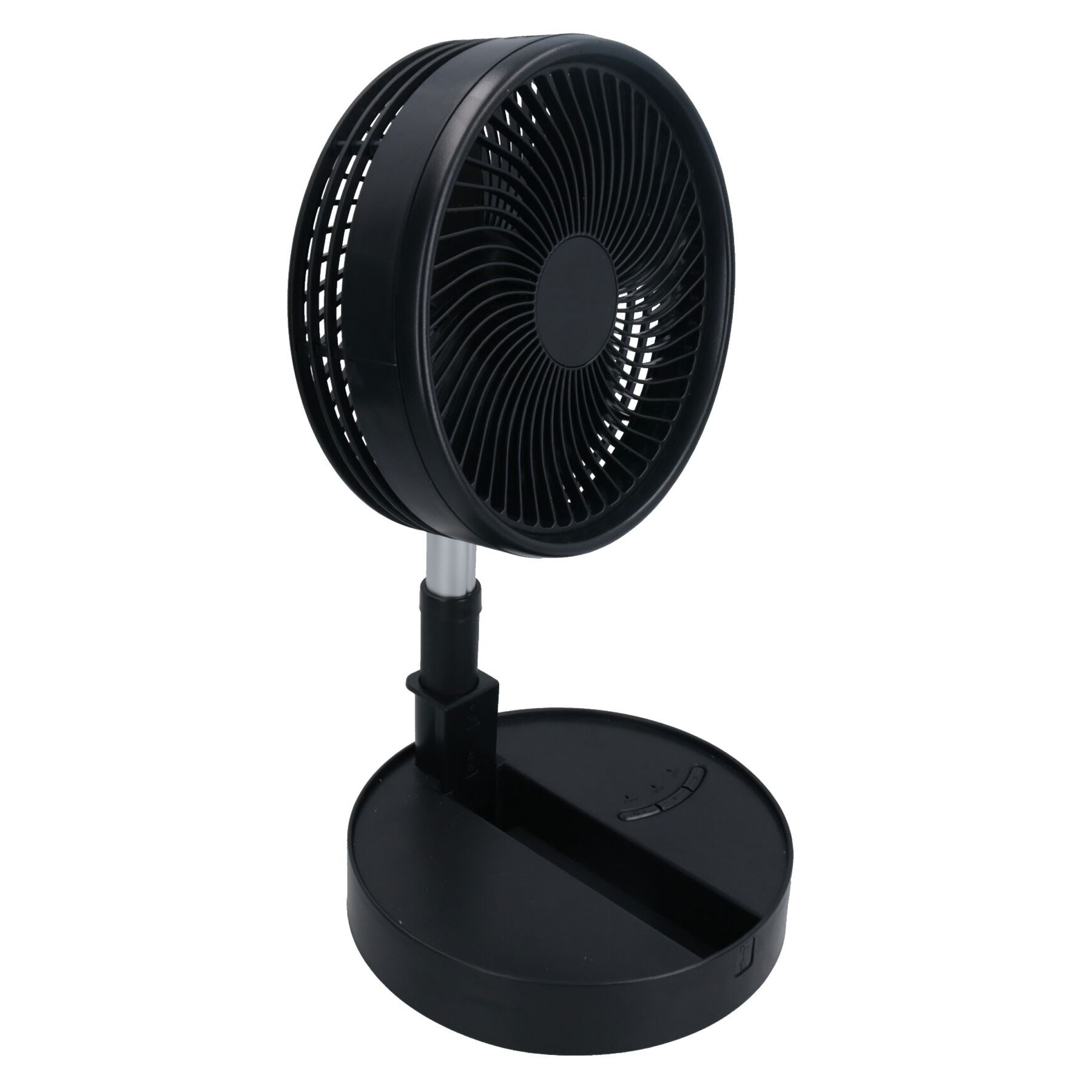 Ventilateur pliable télescopique sans fil Refroidisseur de refroidissement portable sans fil 93 – 975 mm