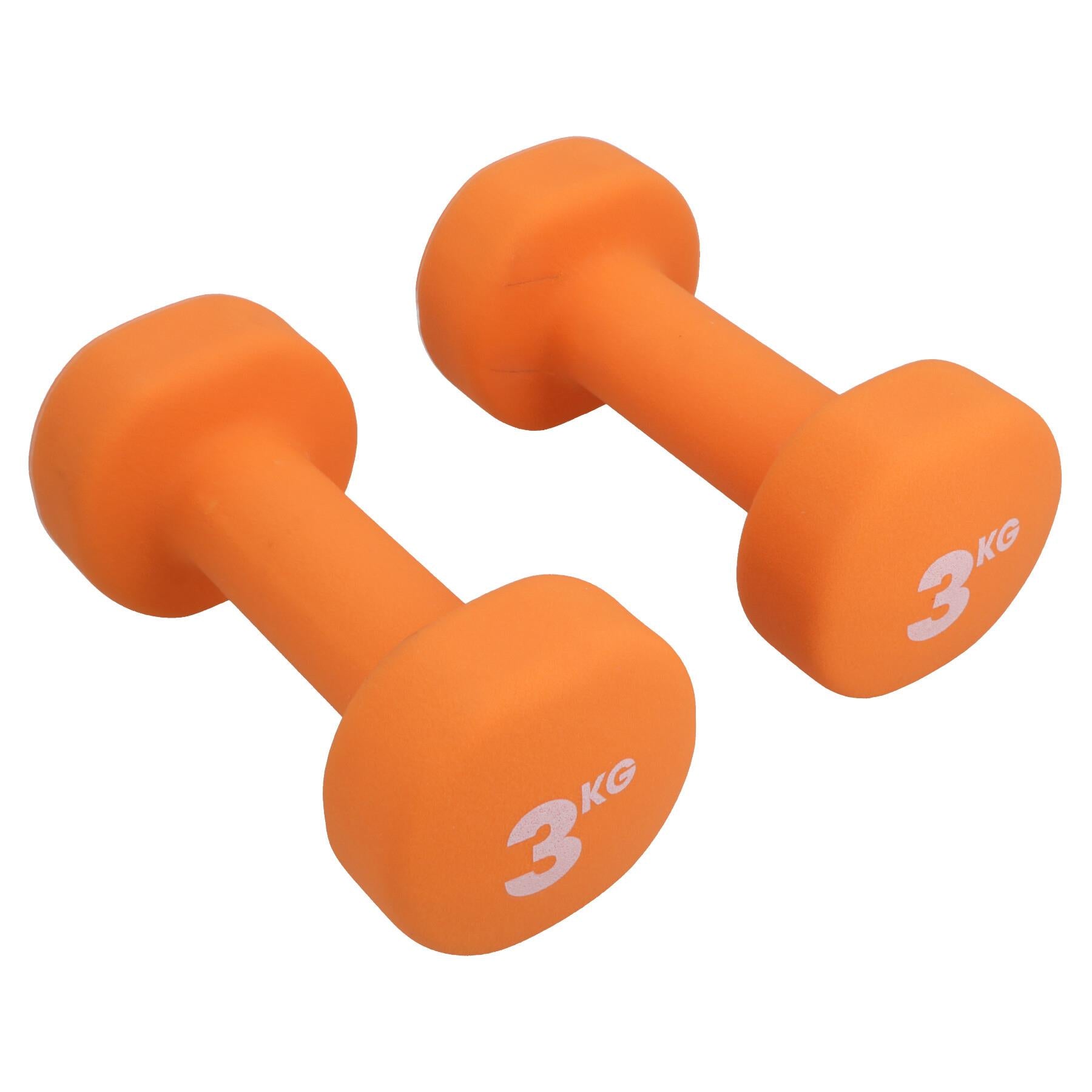 Neoprene Dumbbells Weights 0.5kg - 3kg Gym Exercise Fitness Muscle Workout