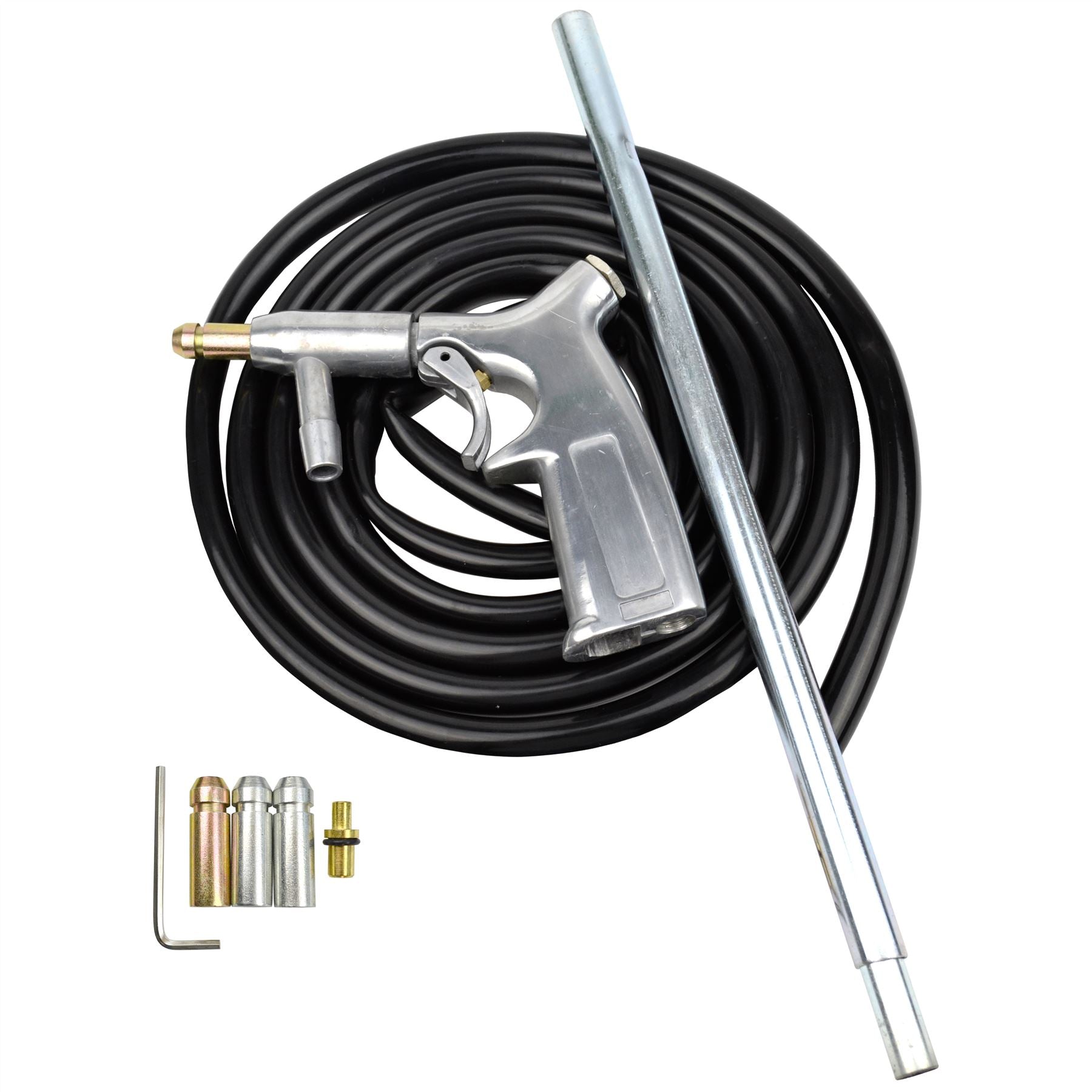 Kit de sablage pneumatique Grit Shot Sand Blaster Heavy Duty TE145