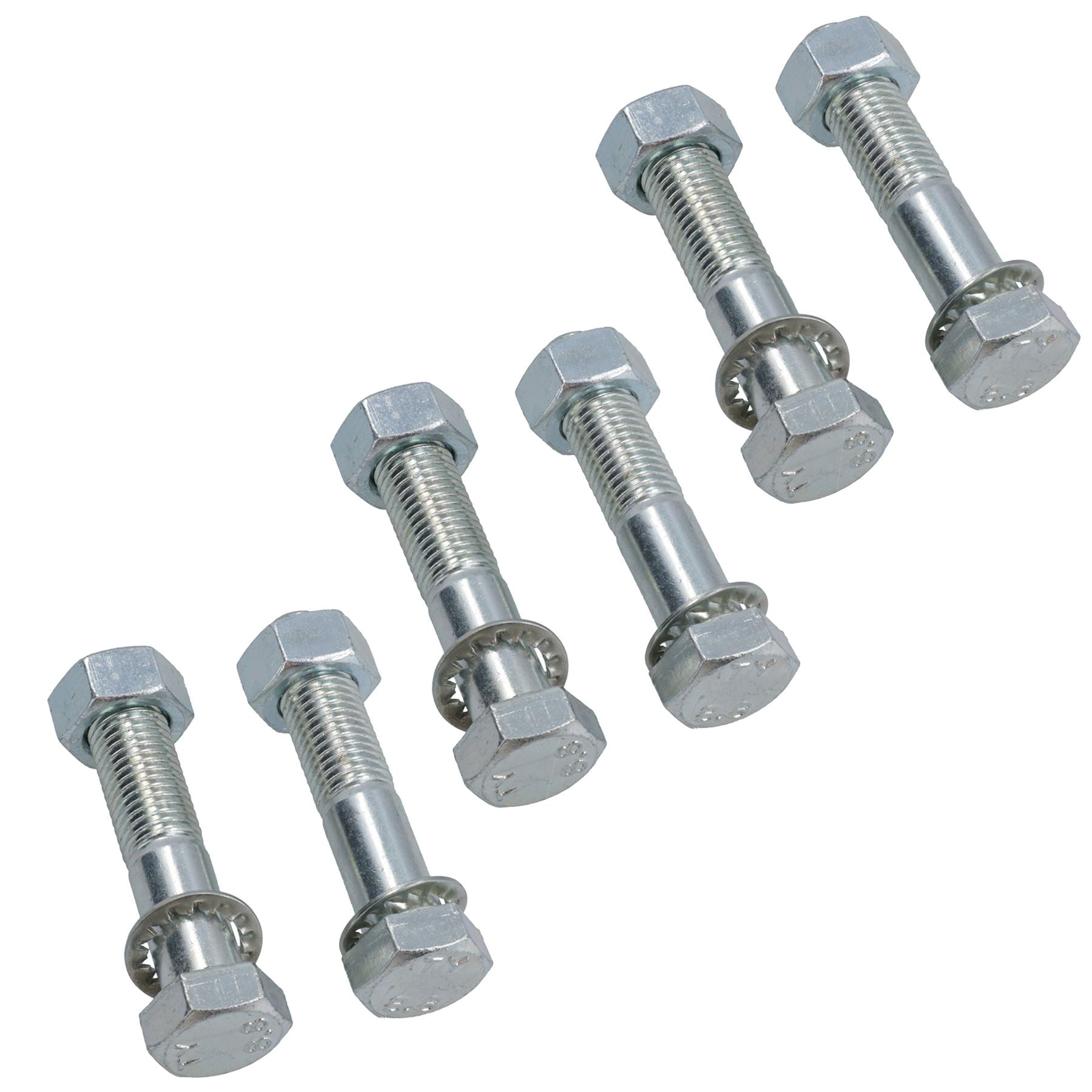 M16 (16mm) x 75mm High Tensile Tow Bar Ball Fixing Bolts Washers + Nuts