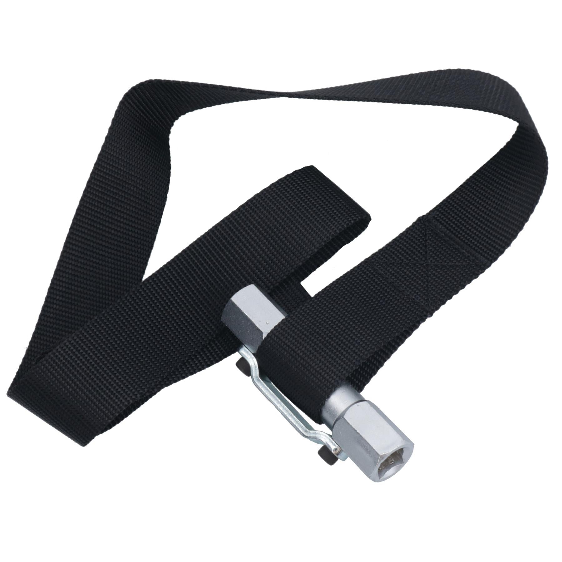 Oil Filter Wrench Remover Nylon Strap Type 1/2" 3/8" Square Drive Socket TE016