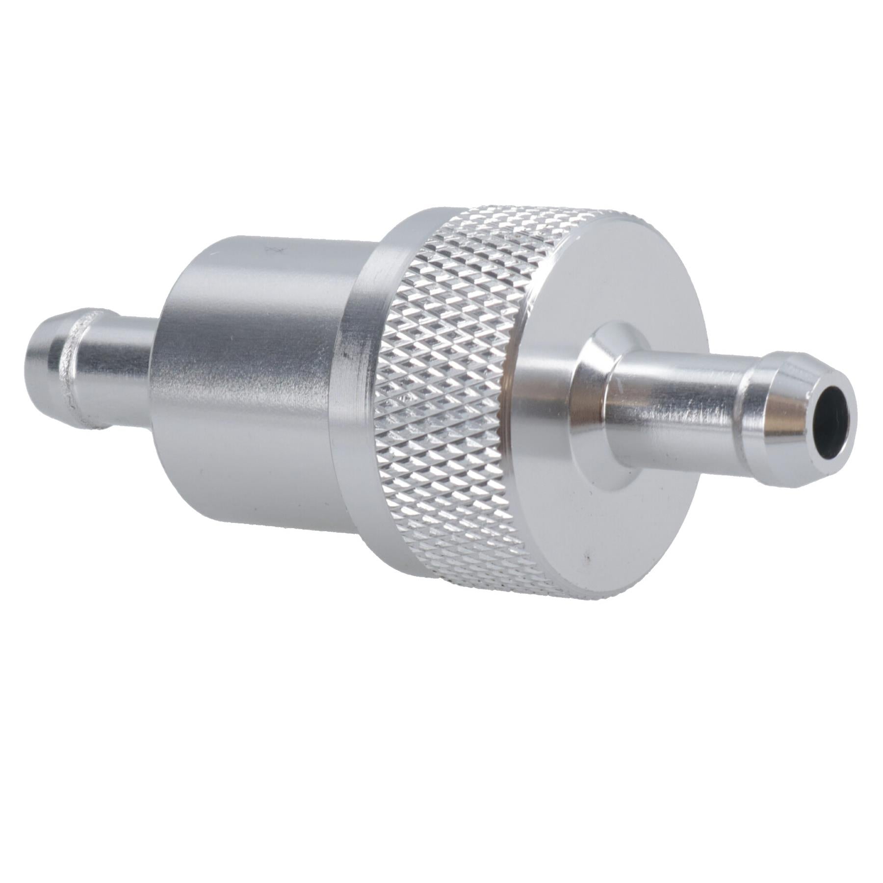 Inline Fuel Petrol Filter For 6mm (1/4in) Hose Pipes Hose tails On Cars Bikes