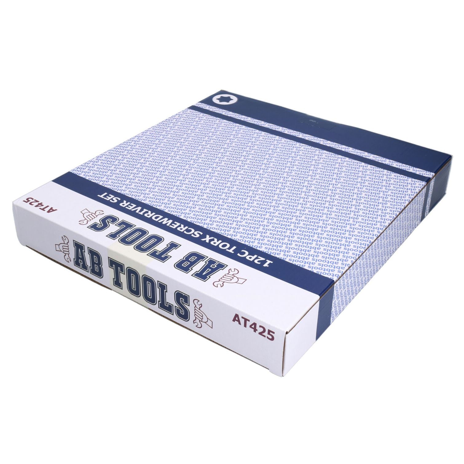 Jeu de tournevis TORX / Star 12 pièces T6 - T45 avec poignée coussinée par AB Tools