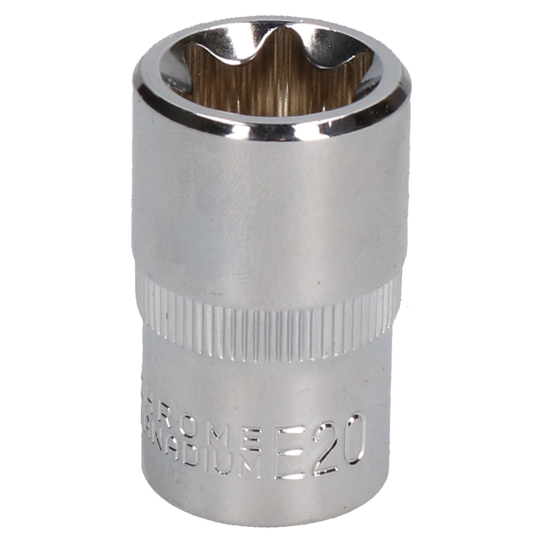 Female Torx Socket Star Bit Standard External Chrome Vanadium